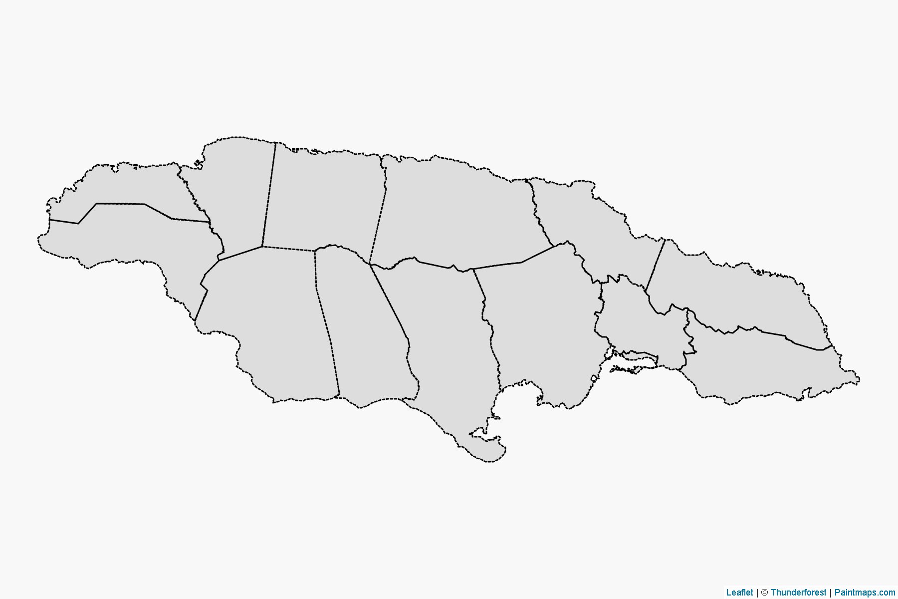 Jamaica  Map Cropping Samples-2