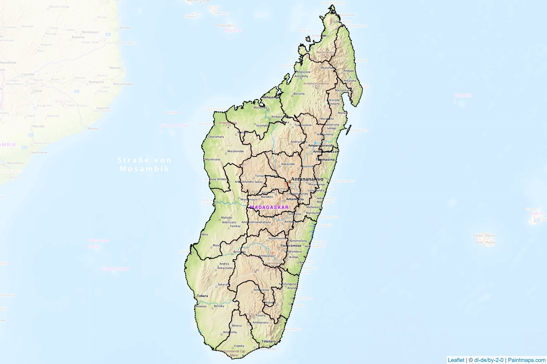 Madagascar  Map Cropping Samples-1