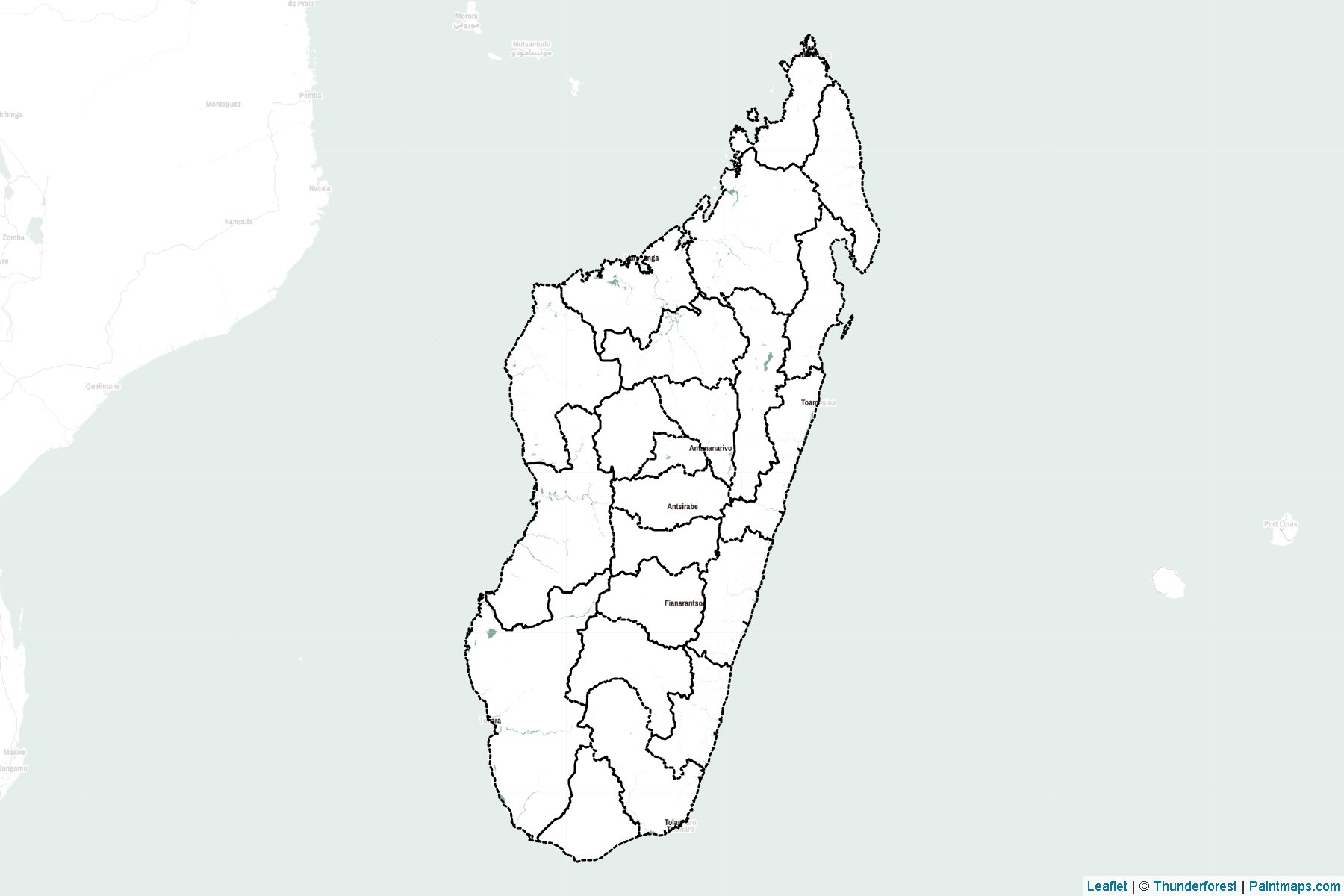 Madagascar  Map Cropping Samples-2