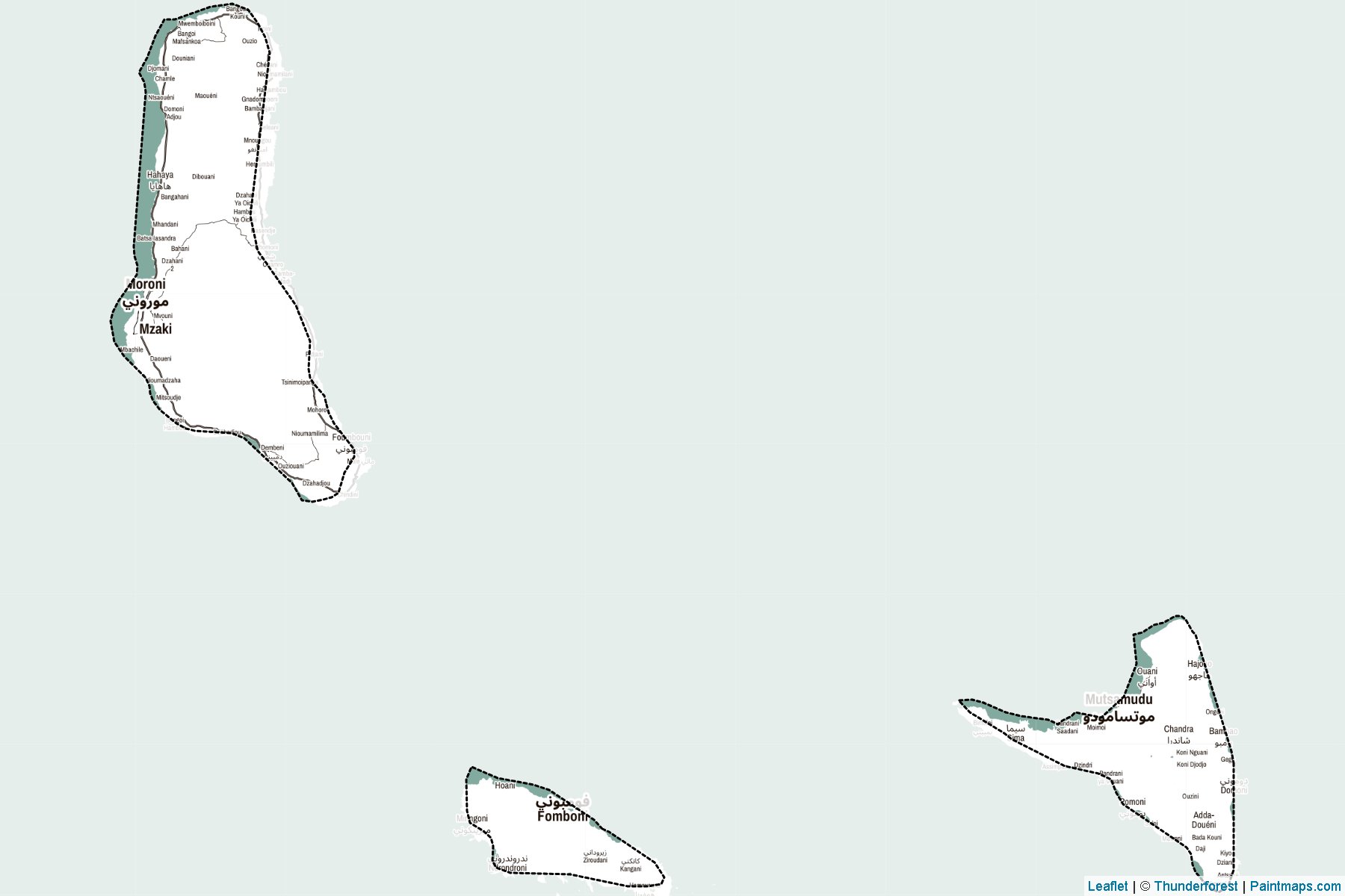 Comoros  Map Cropping Samples-2