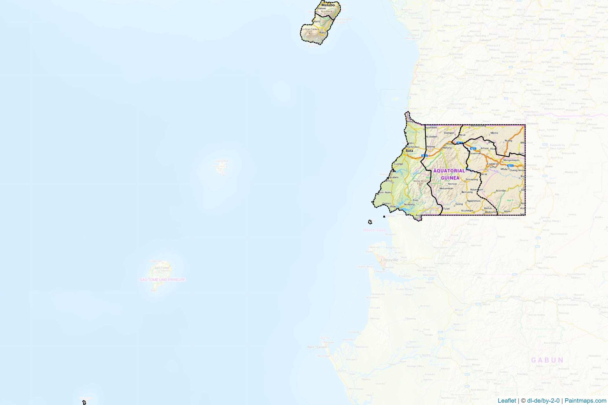 Equatorial Guinea  Map Cropping Samples-1