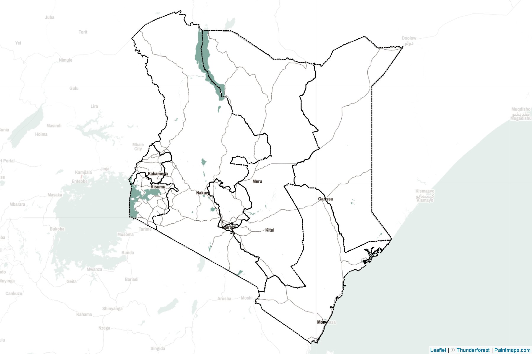 Kenya  Map Cropping Samples-2