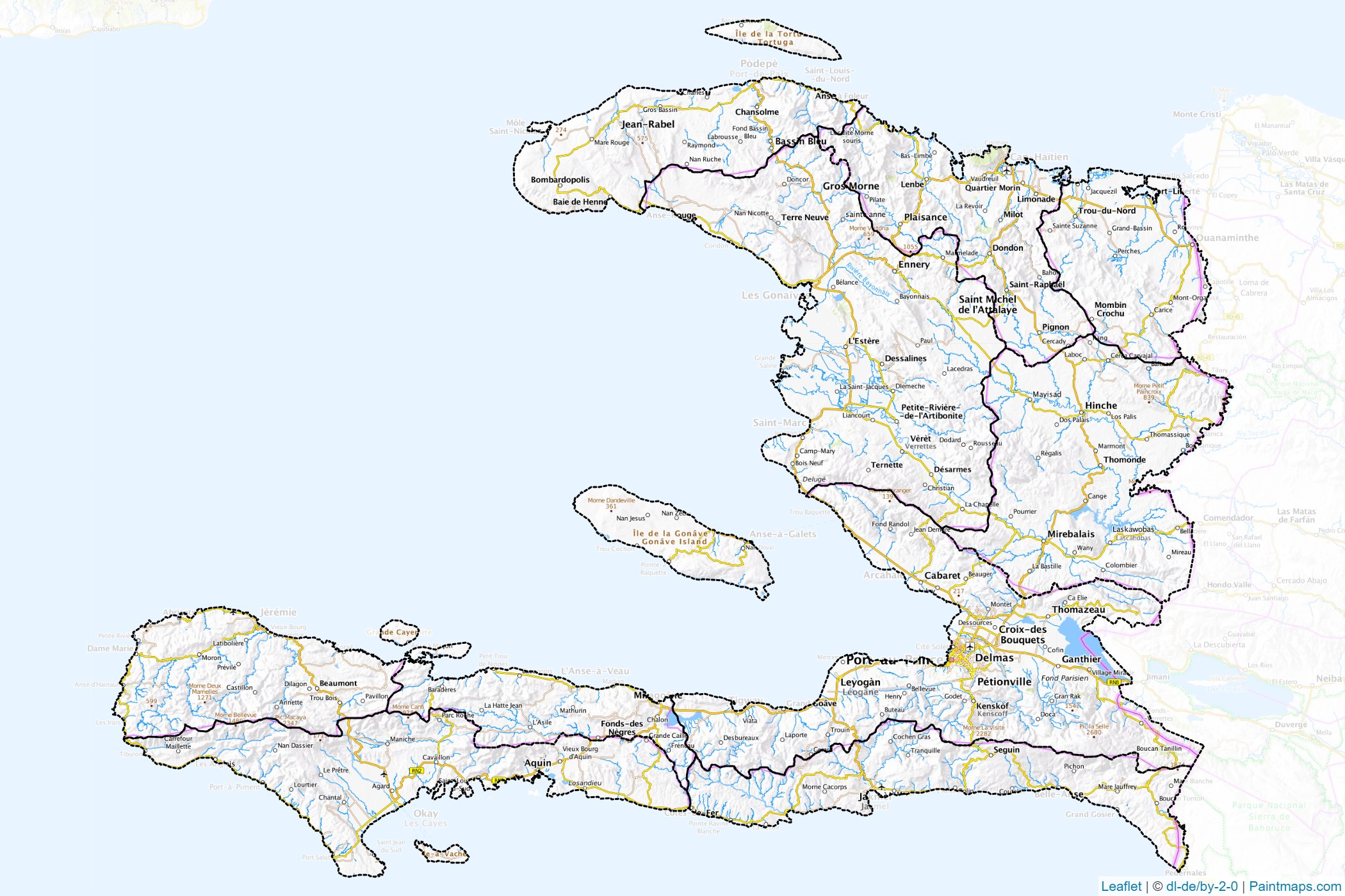 Haiti  Map Cropping Samples-1