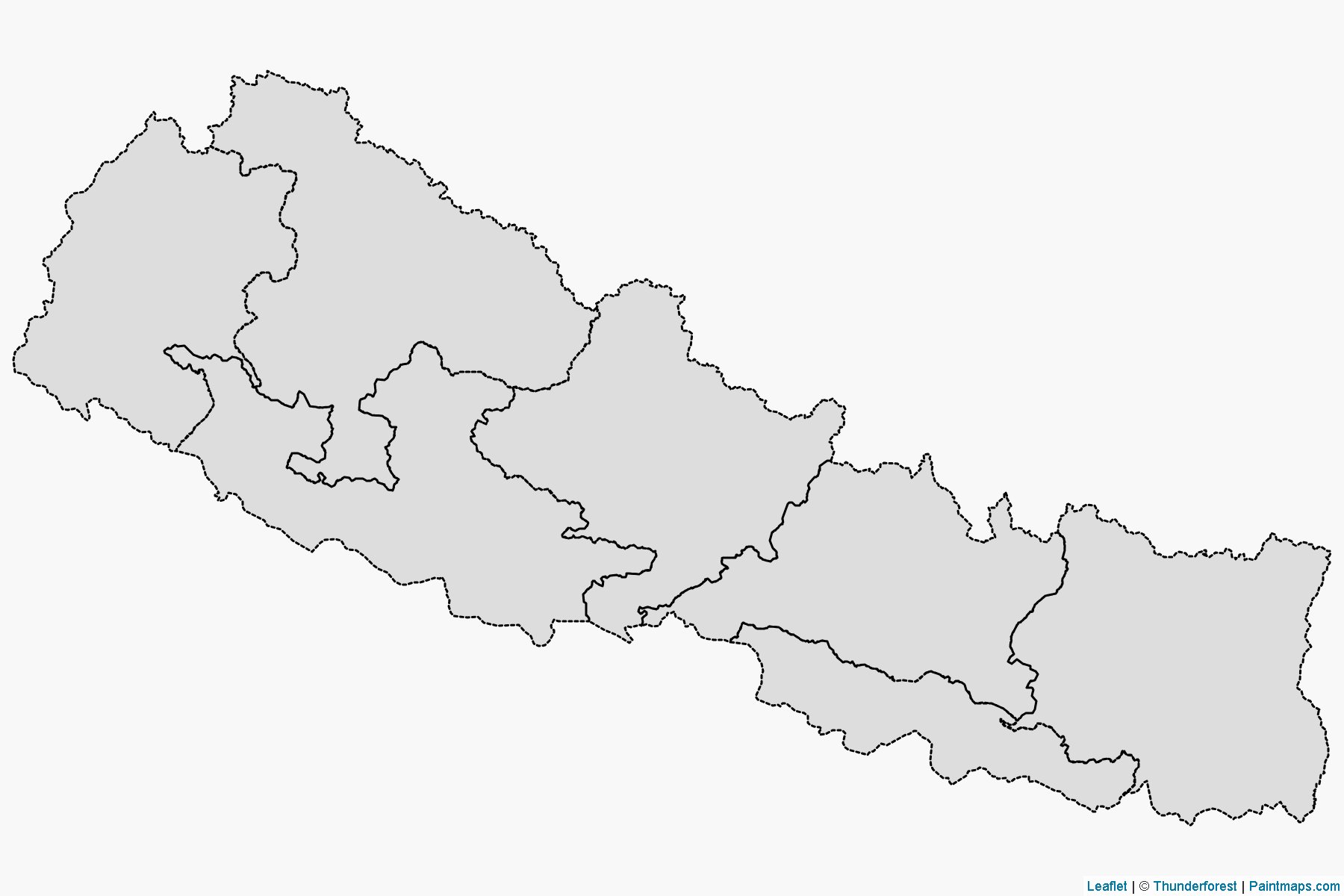 Nepal  Map Cropping Samples-2