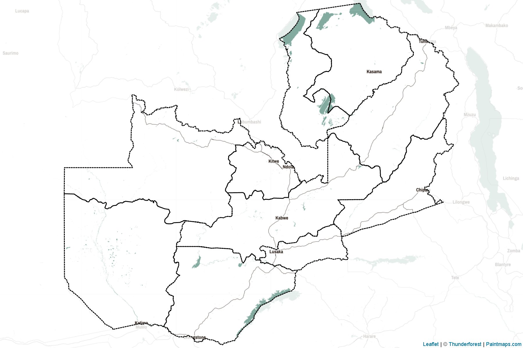 Zambia  Map Cropping Samples-2