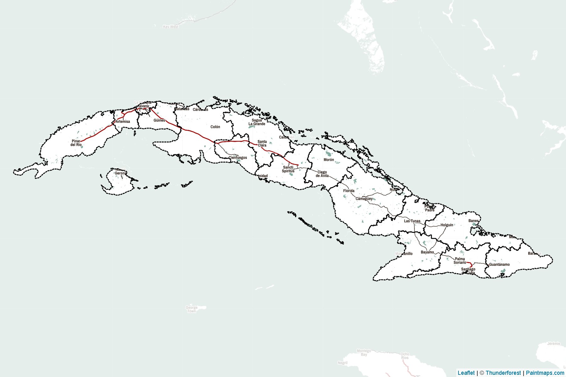 Cuba  Map Cropping Samples-2