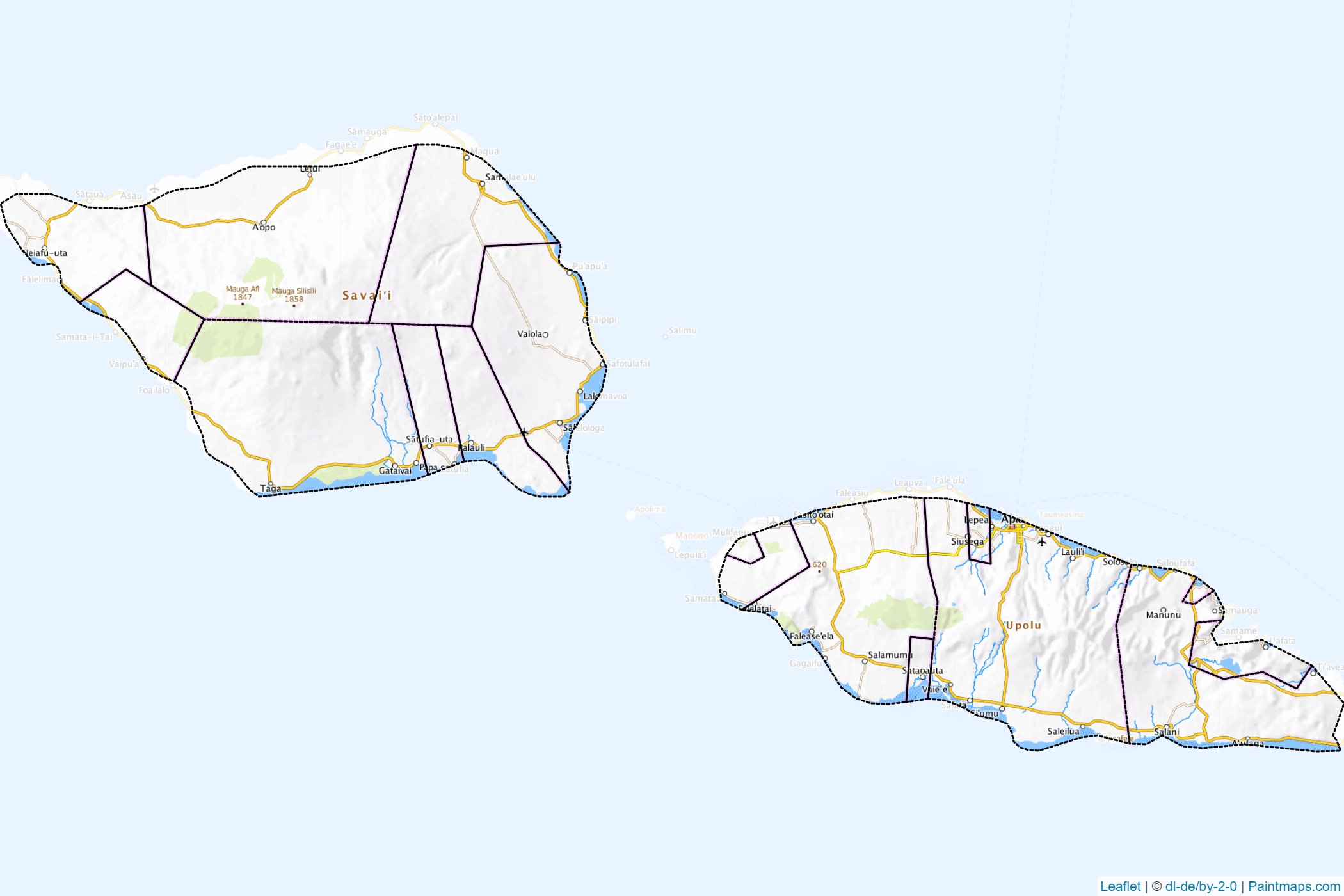 Samoa  Map Cropping Samples-1