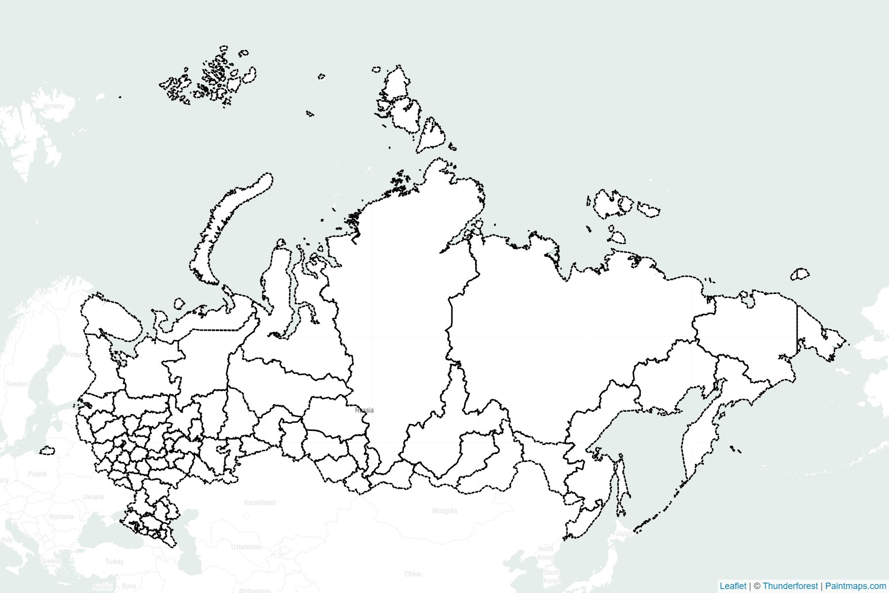 Russia  Map Cropping Samples-2