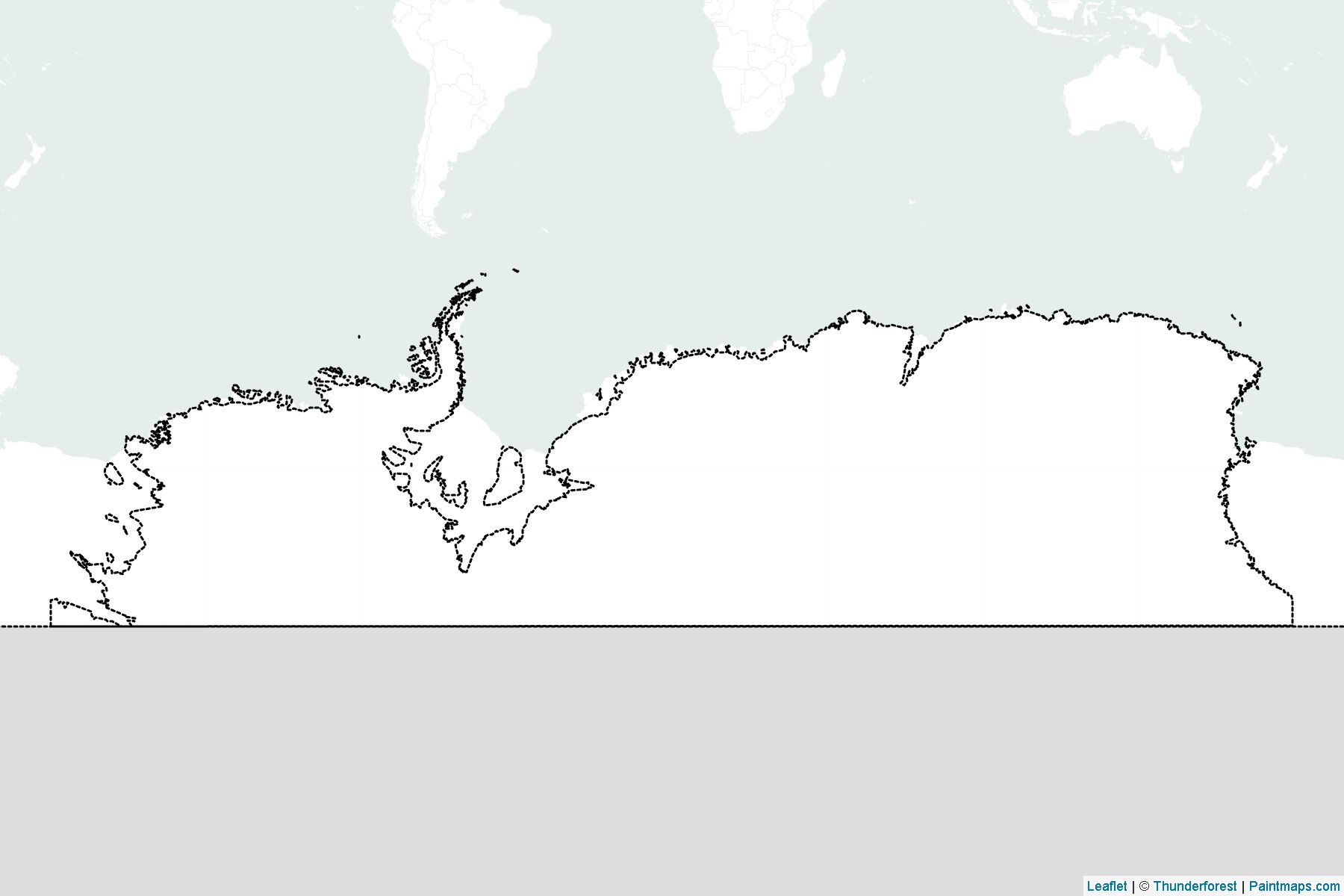 Antarctica  Map Cropping Samples-2