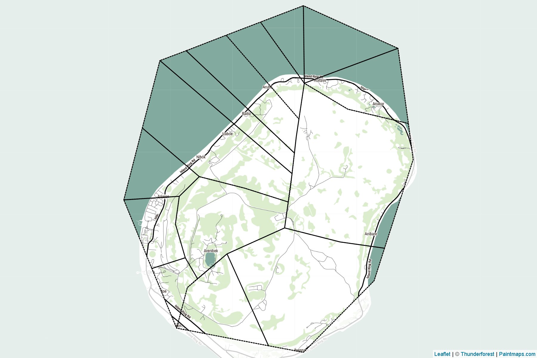 Nauru  Map Cropping Samples-2