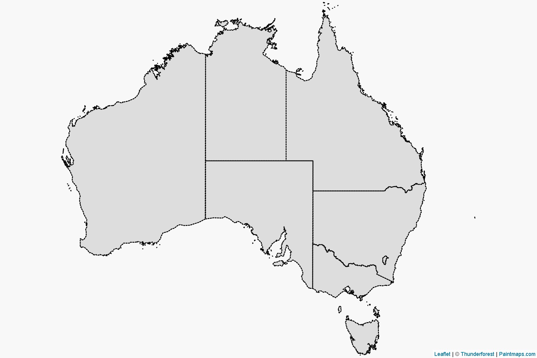 Australia  Map Cropping Samples-2