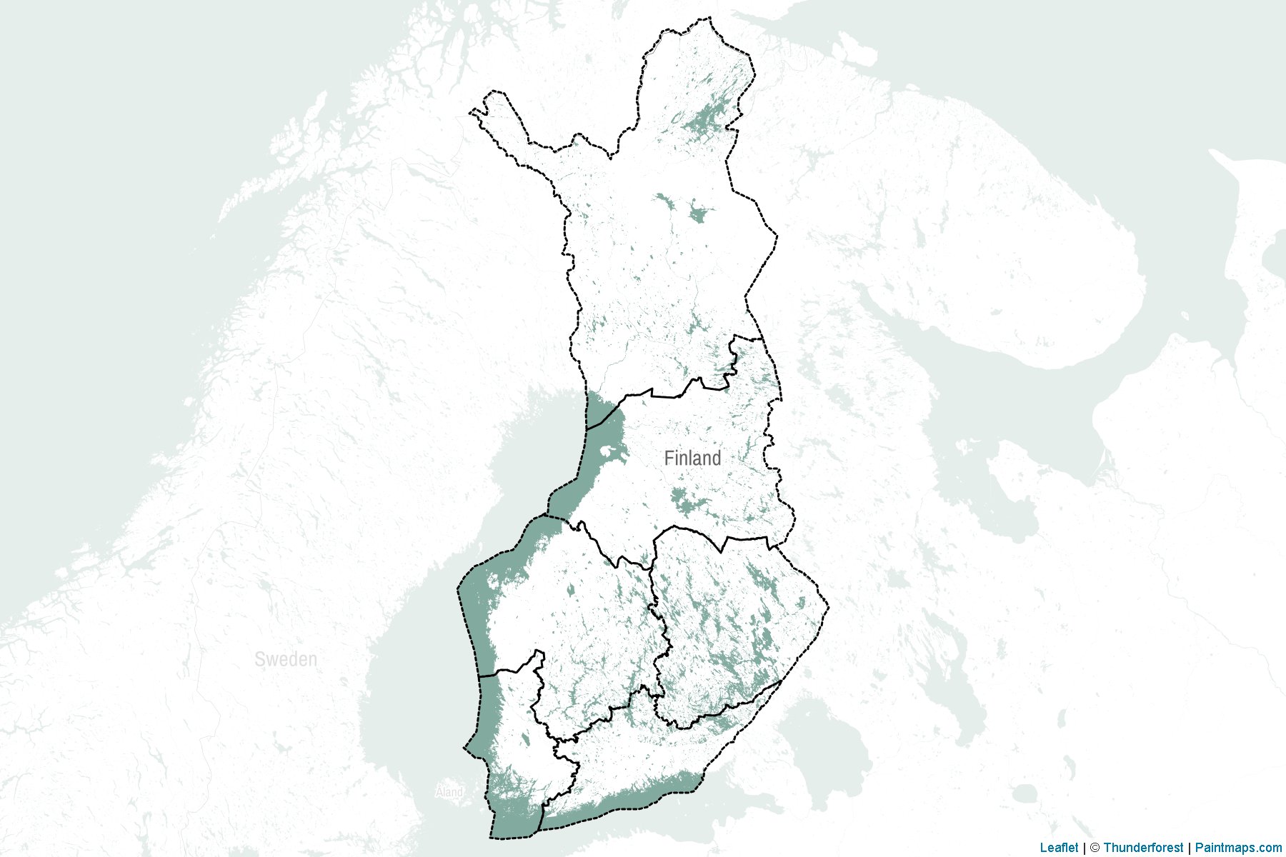 Finland  Map Cropping Samples-2