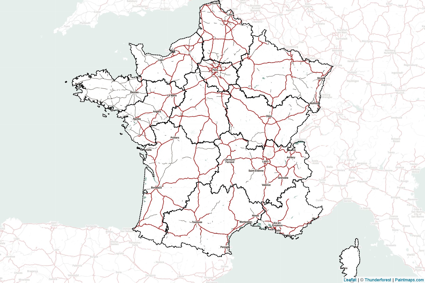 France  Map Cropping Samples-2