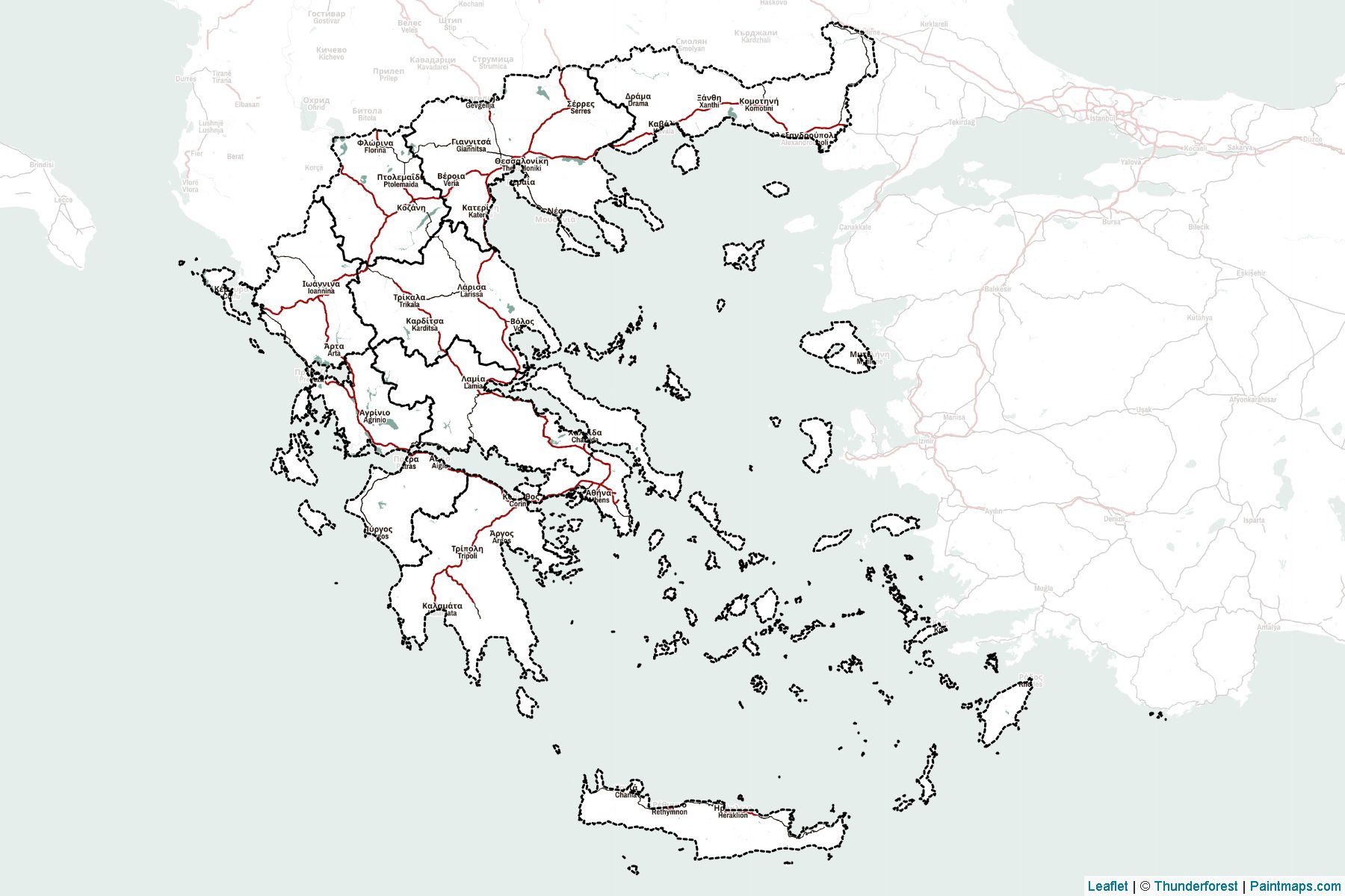 Greece  Map Cropping Samples-2