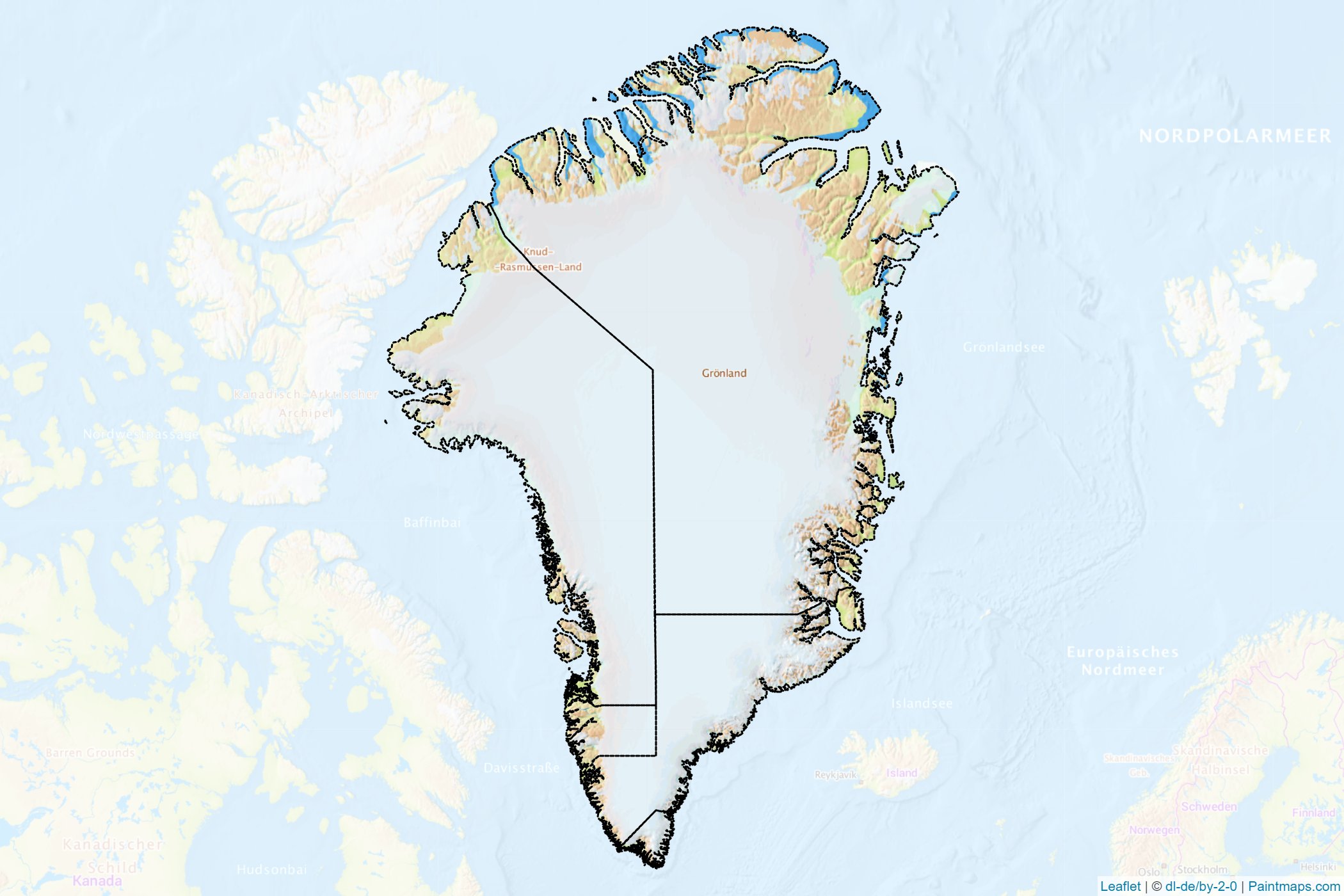 Greenland  Map Cropping Samples-1