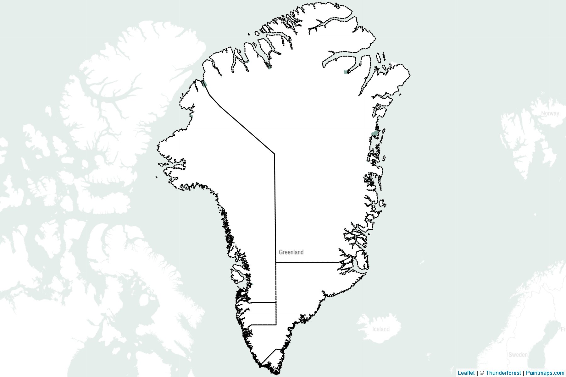 Greenland  Map Cropping Samples-2