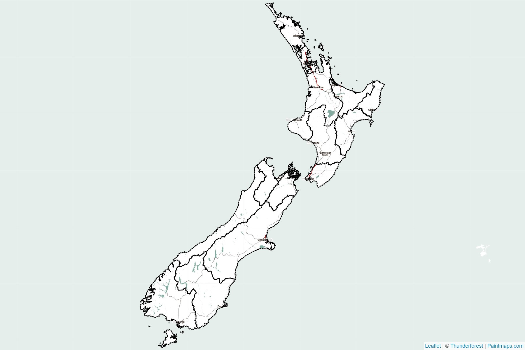 New Zealand  Map Cropping Samples-2