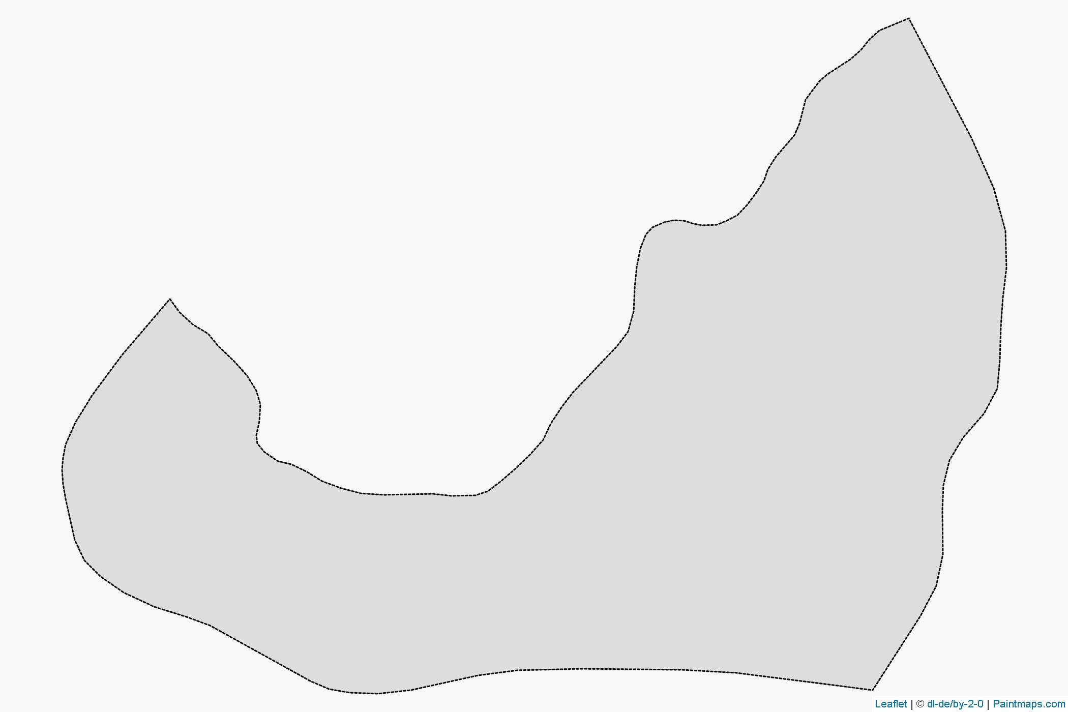 Kavango West (Namibia) Map Cropping Samples-1