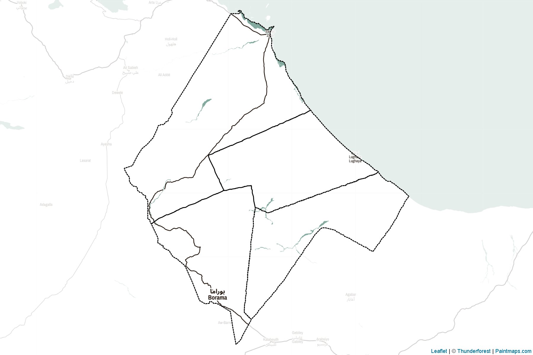 Muestras de recorte de mapas Awdal (Somalia)-2