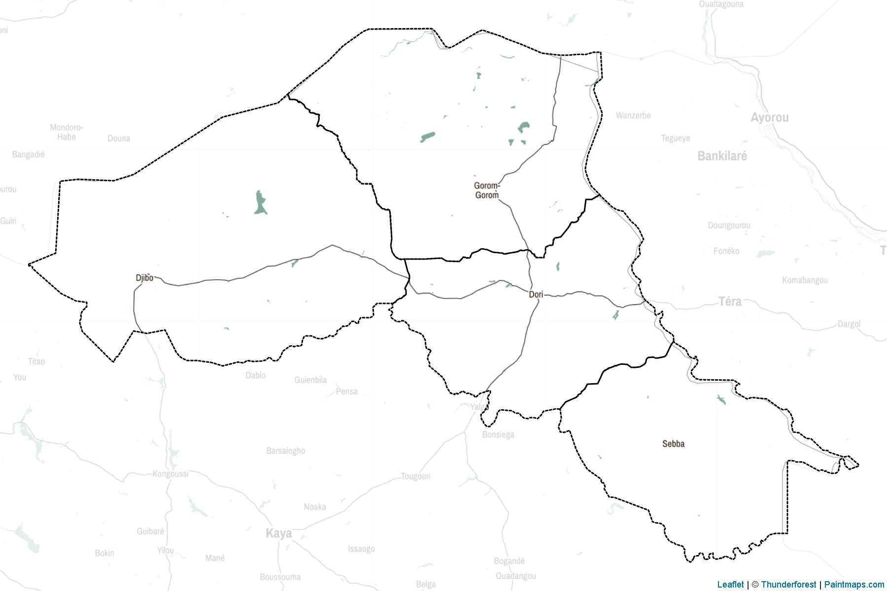 Sahel (Burkina Faso) Map Cropping Samples-2