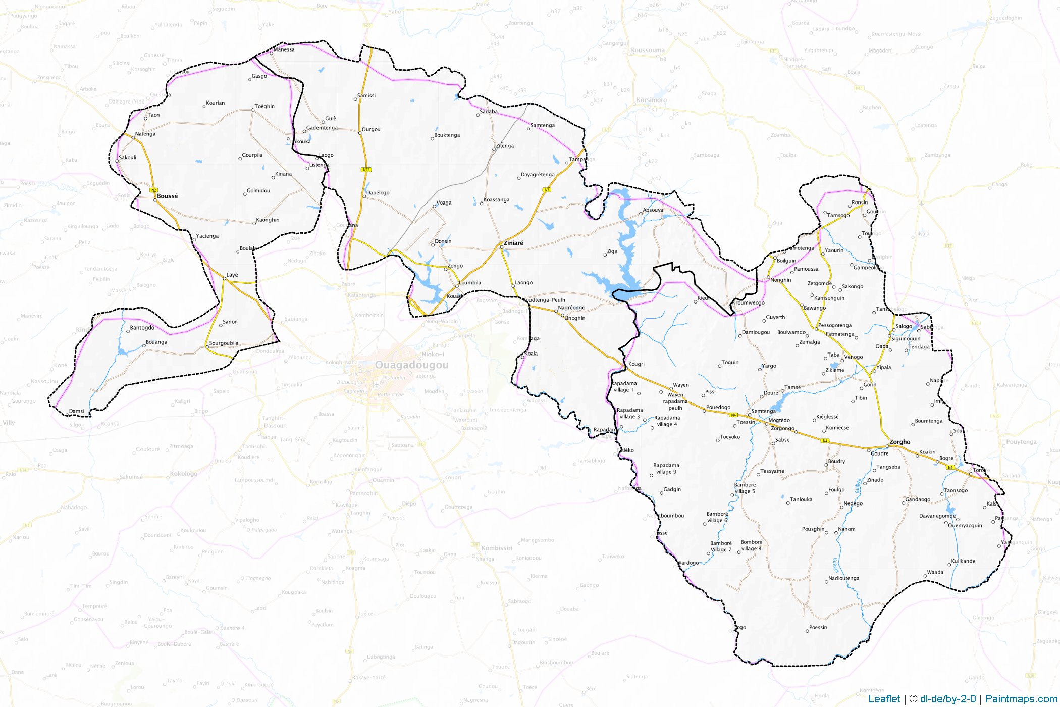 Plateau Central (Burkina Faso) Map Cropping Samples-1