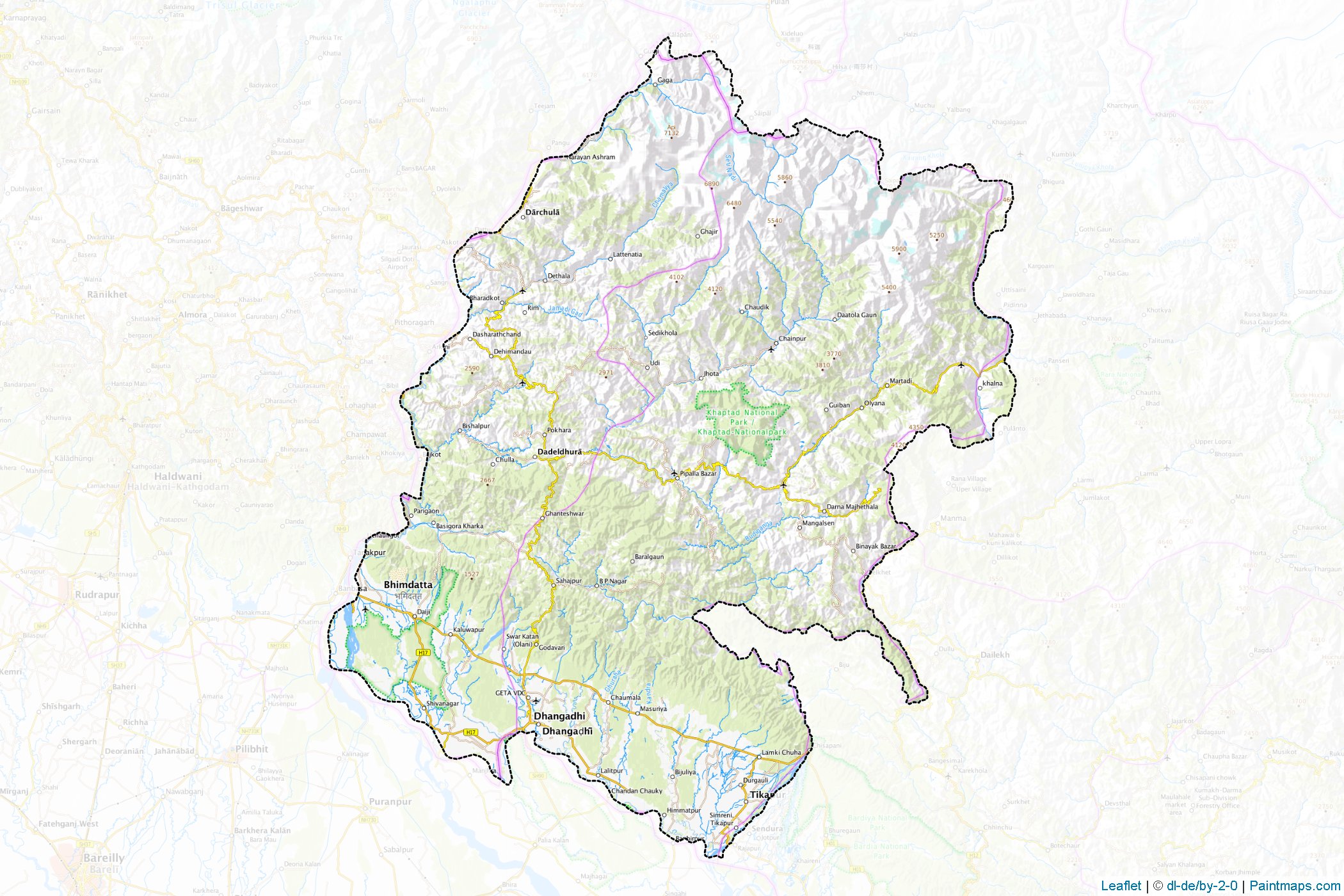 Seven (Nepal) Map Cropping Samples-1