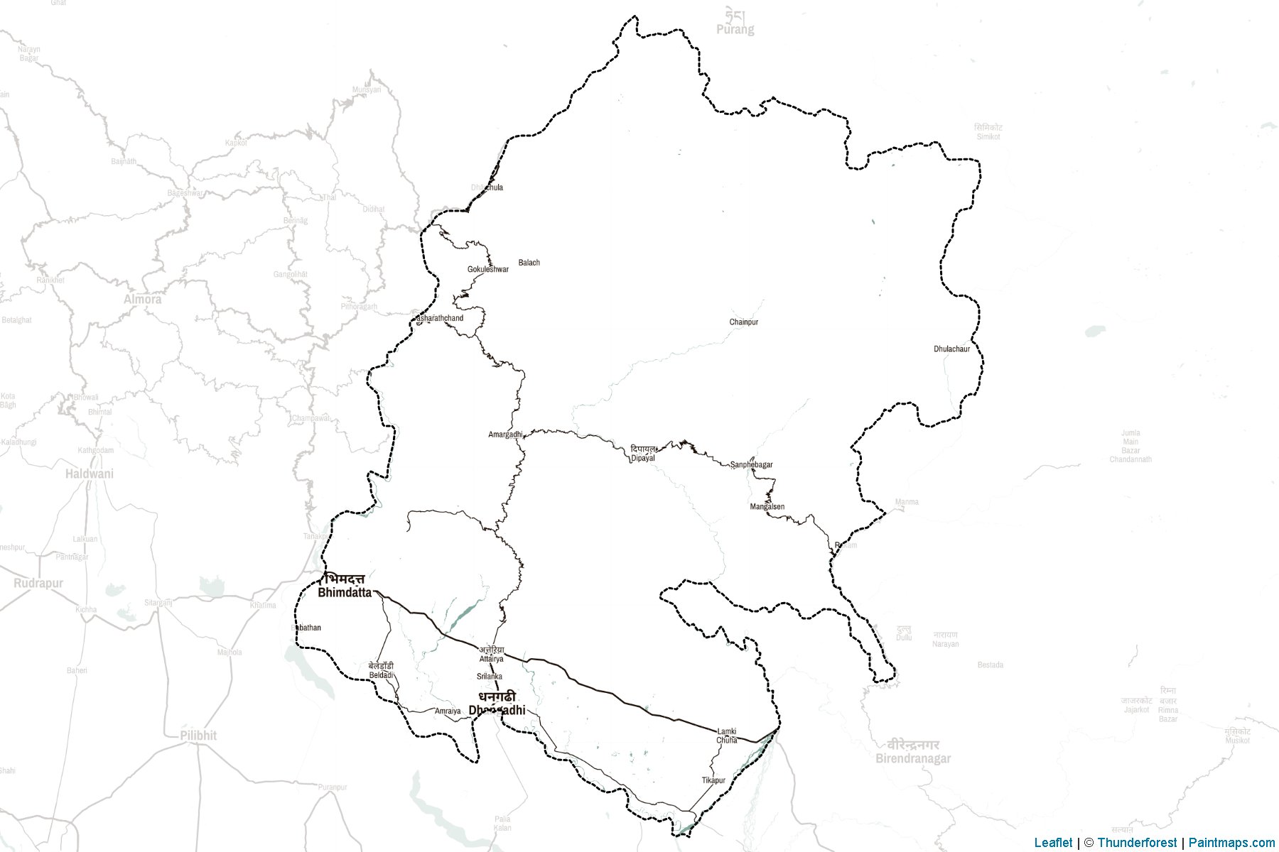 Seven (Nepal) Map Cropping Samples-2