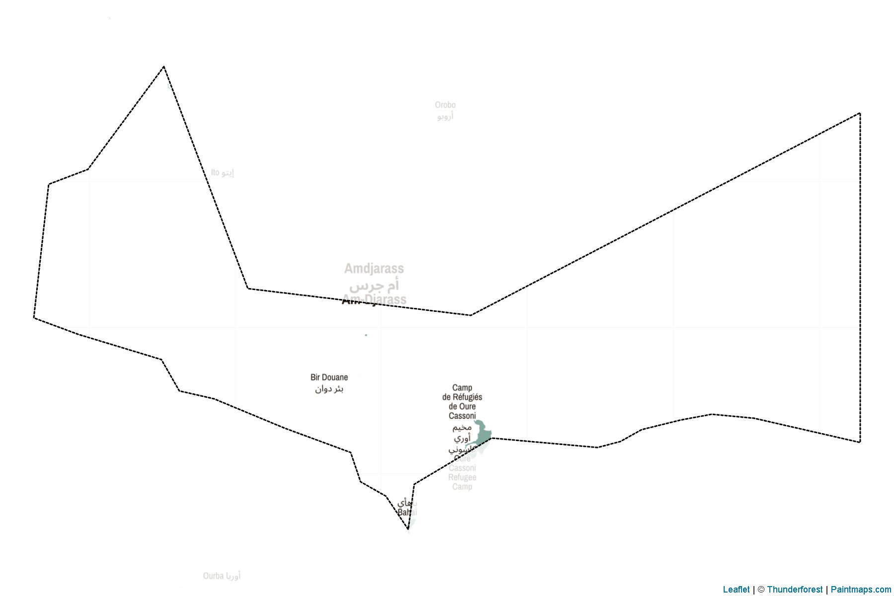 Ennedi Est (Chad) Map Cropping Samples-2