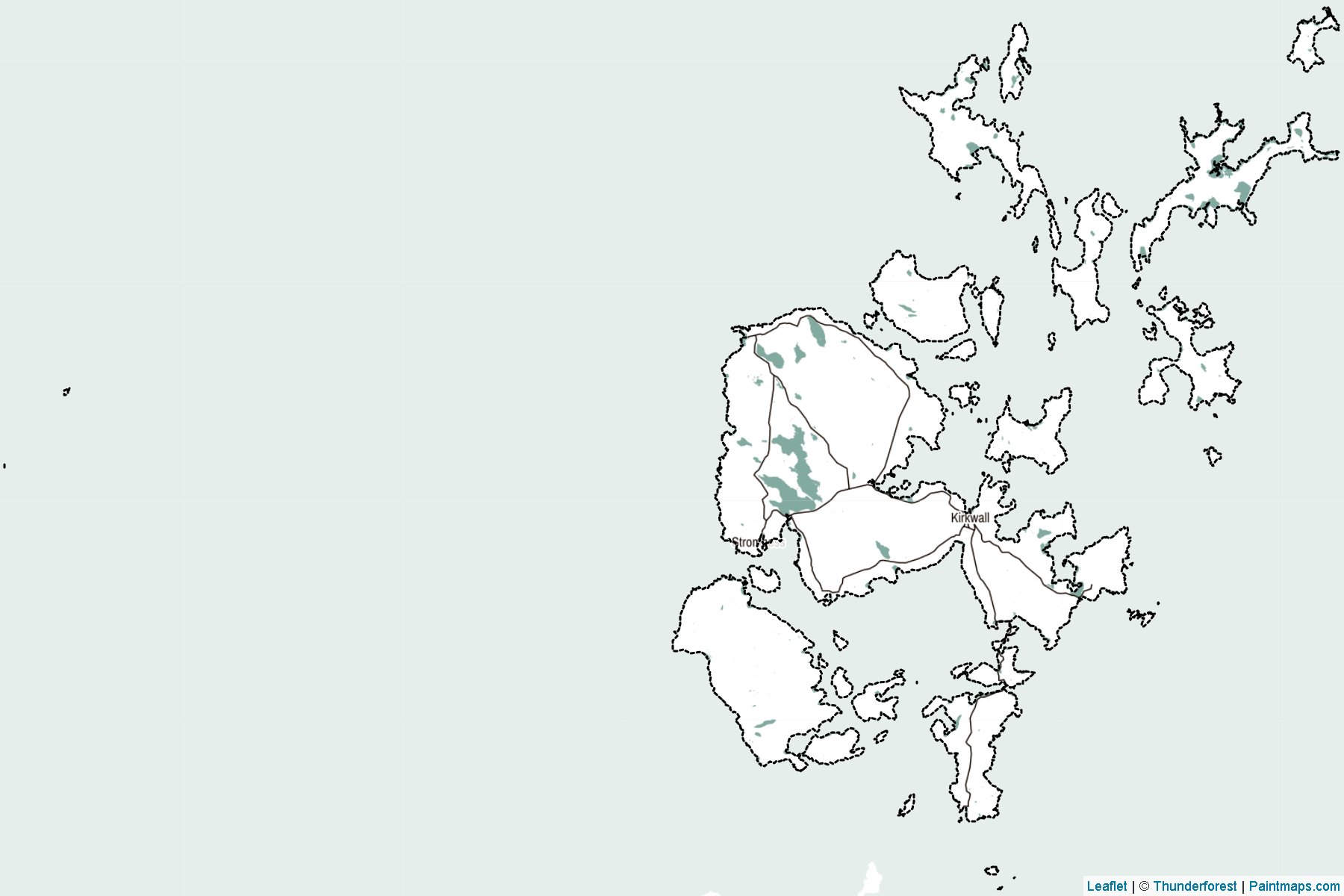 Orkney (Scotland) Map Cropping Samples-2