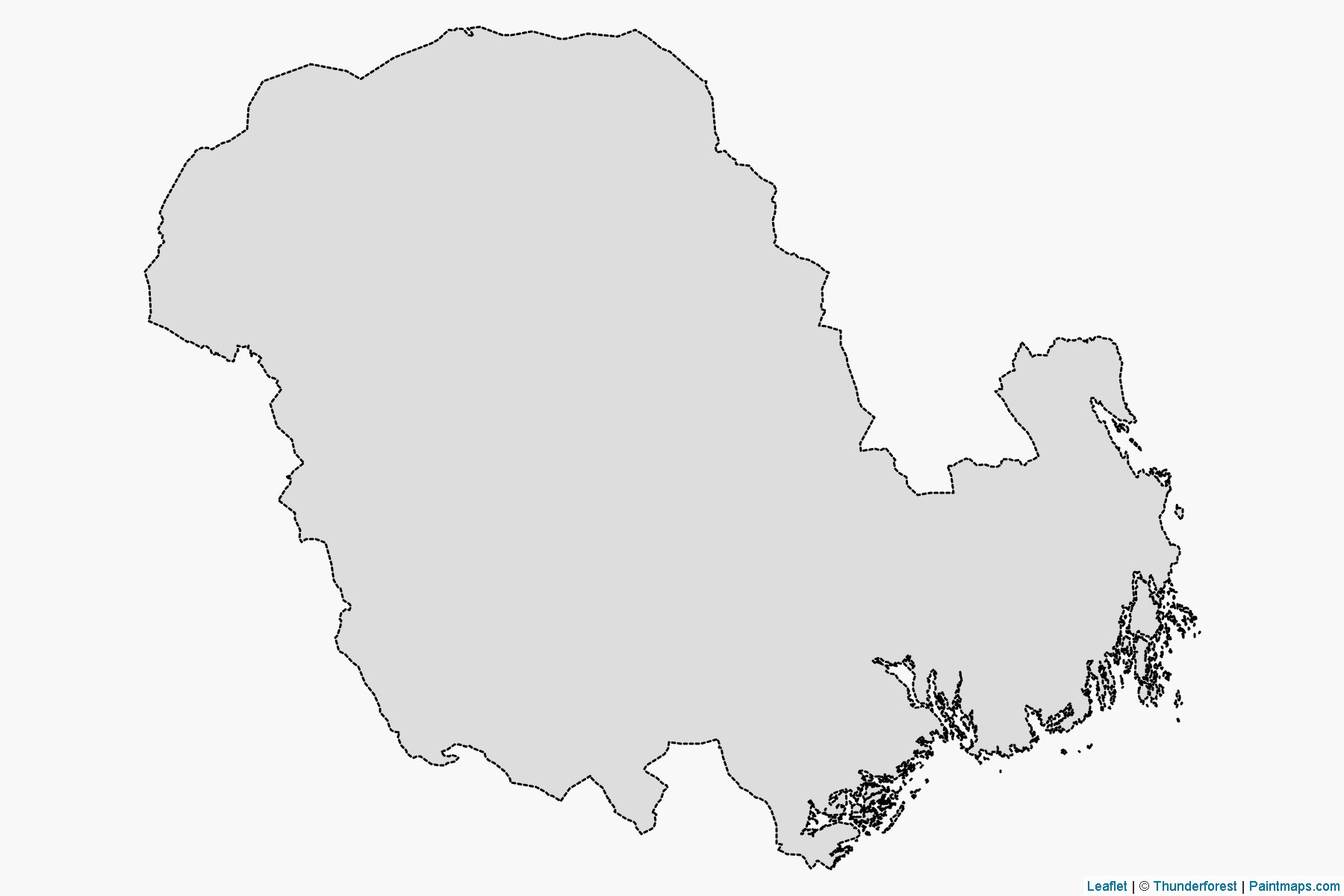 Vestfold og Telemark (Norway) Map Cropping Samples-2