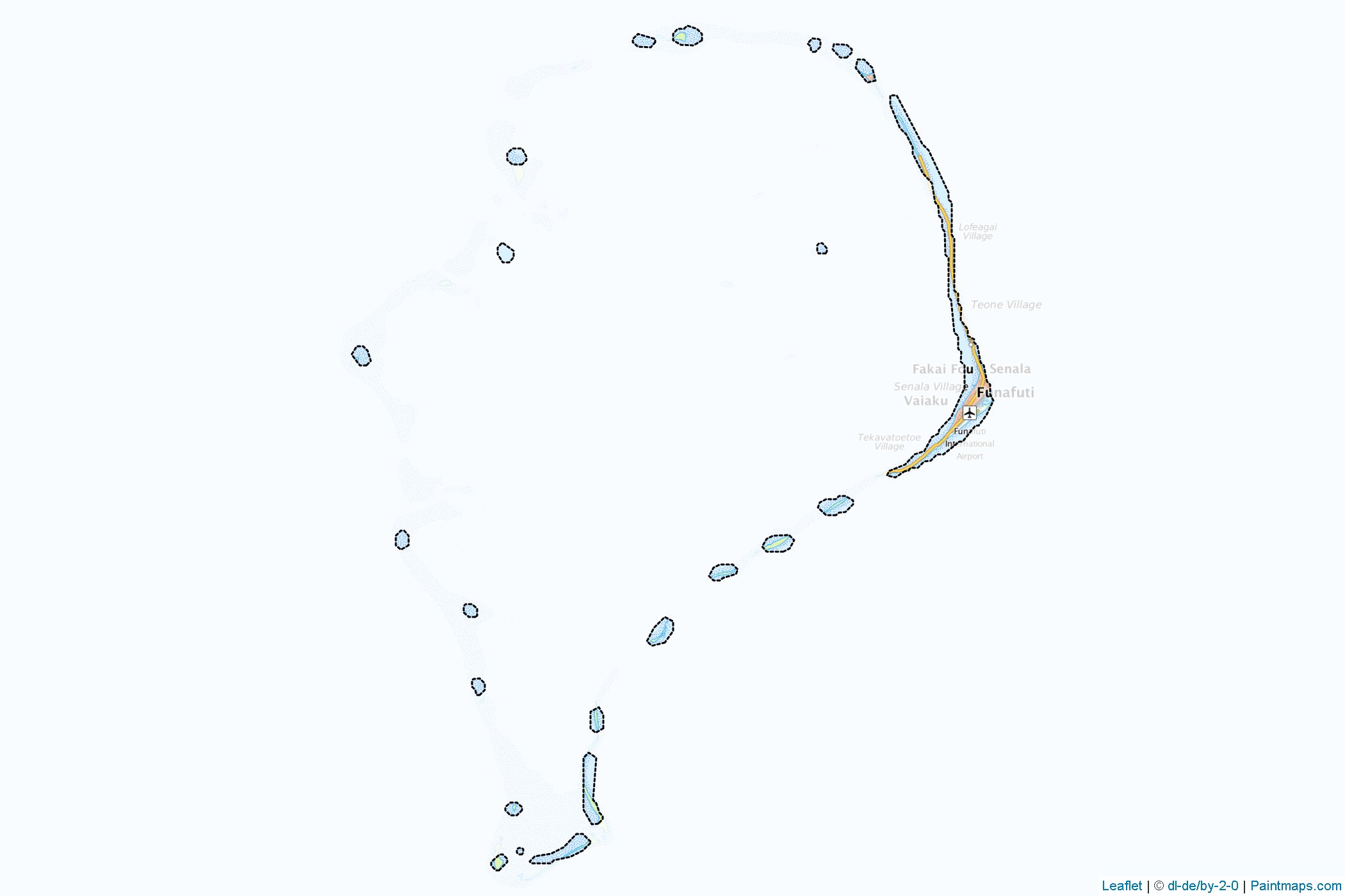 Muestras de recorte de mapas Funafuti (Tuvalu)-1