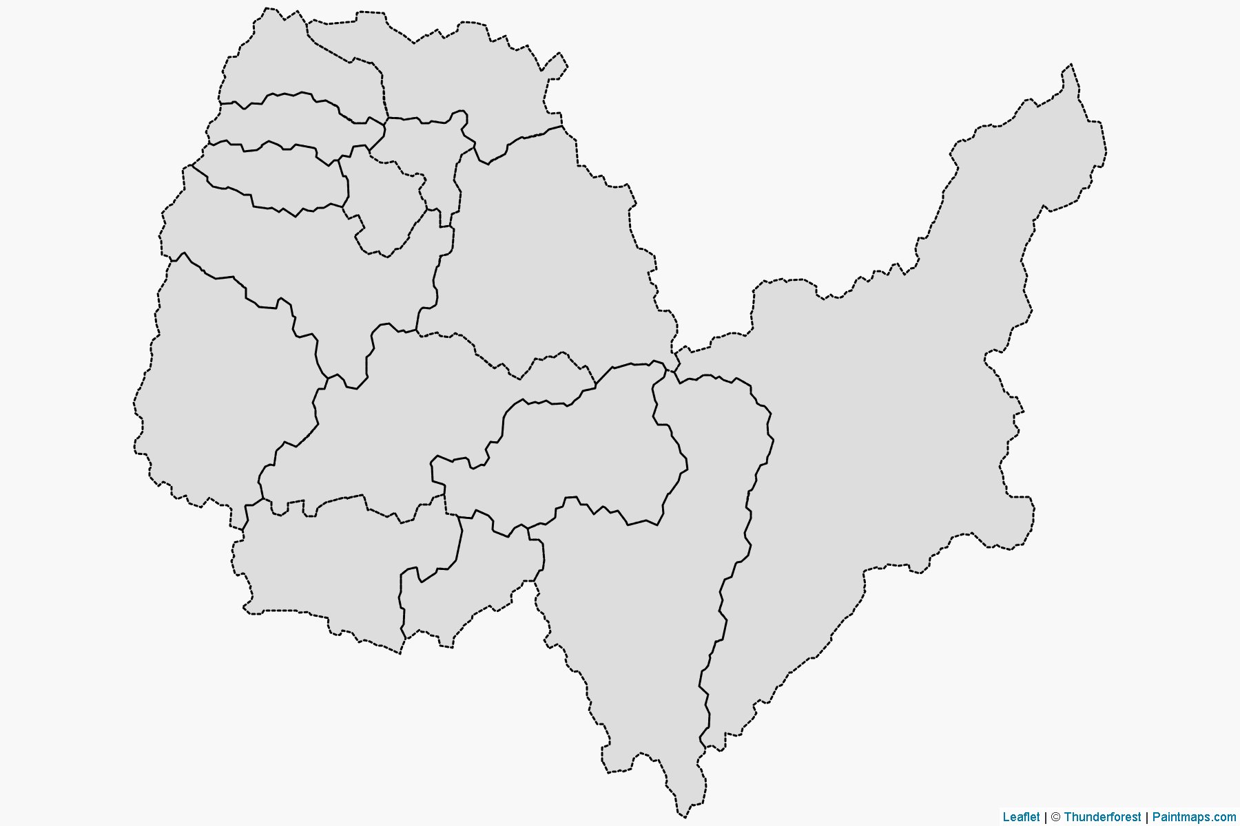 Kabul (Afghanistan) Map Cropping Samples-2