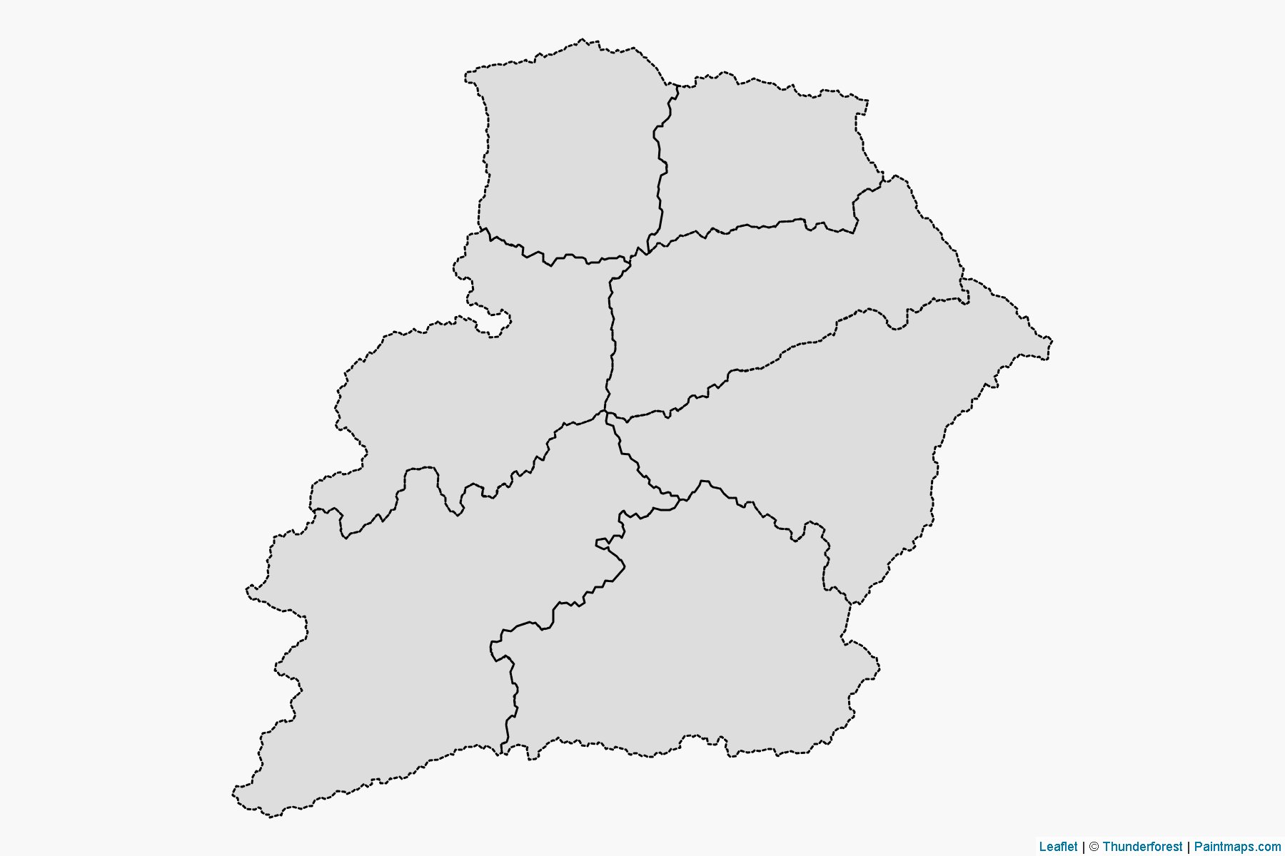 Muestras de recorte de mapas Samangan (Afganistán)-2