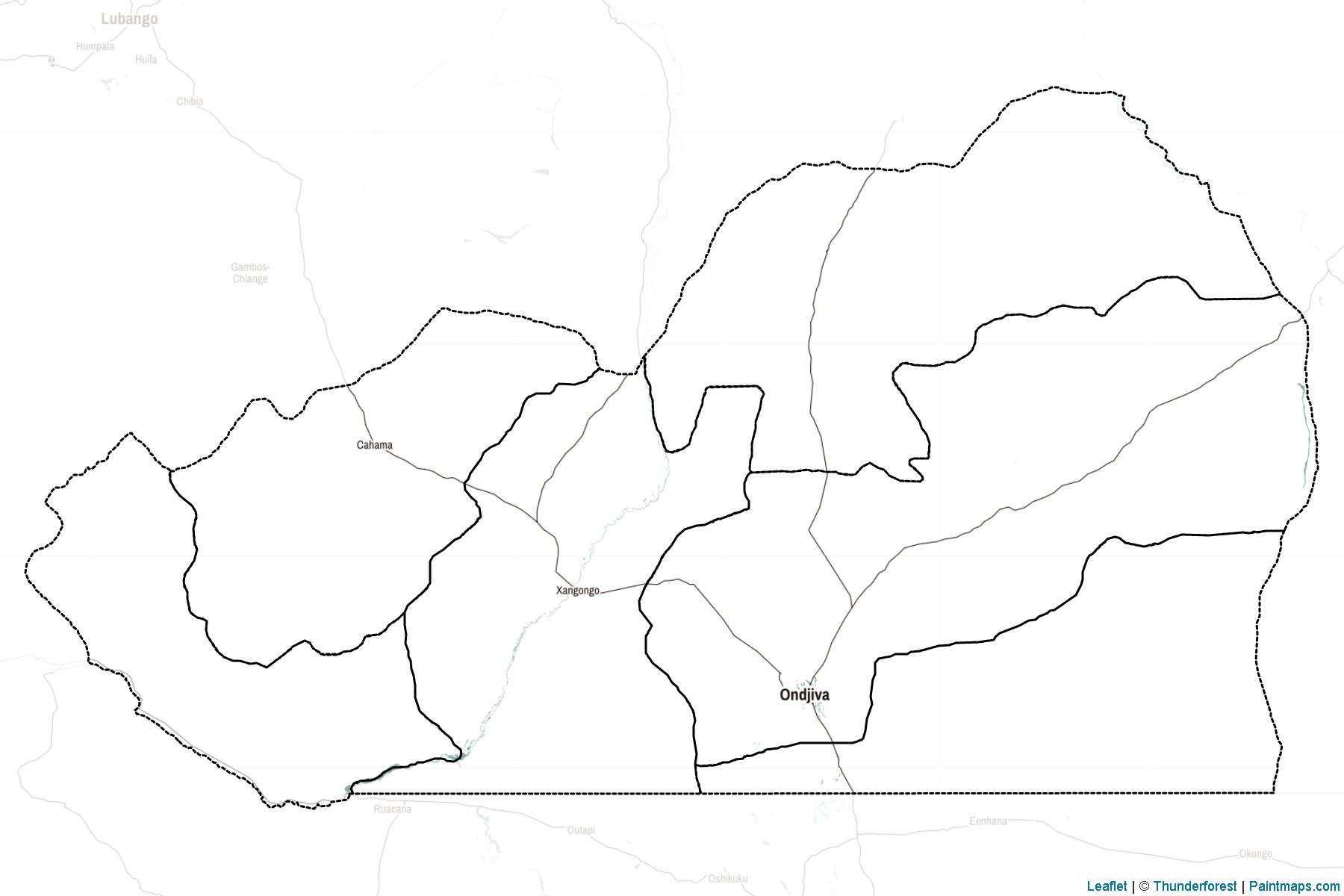 Muestras de recorte de mapas Cunene (Angola)-2