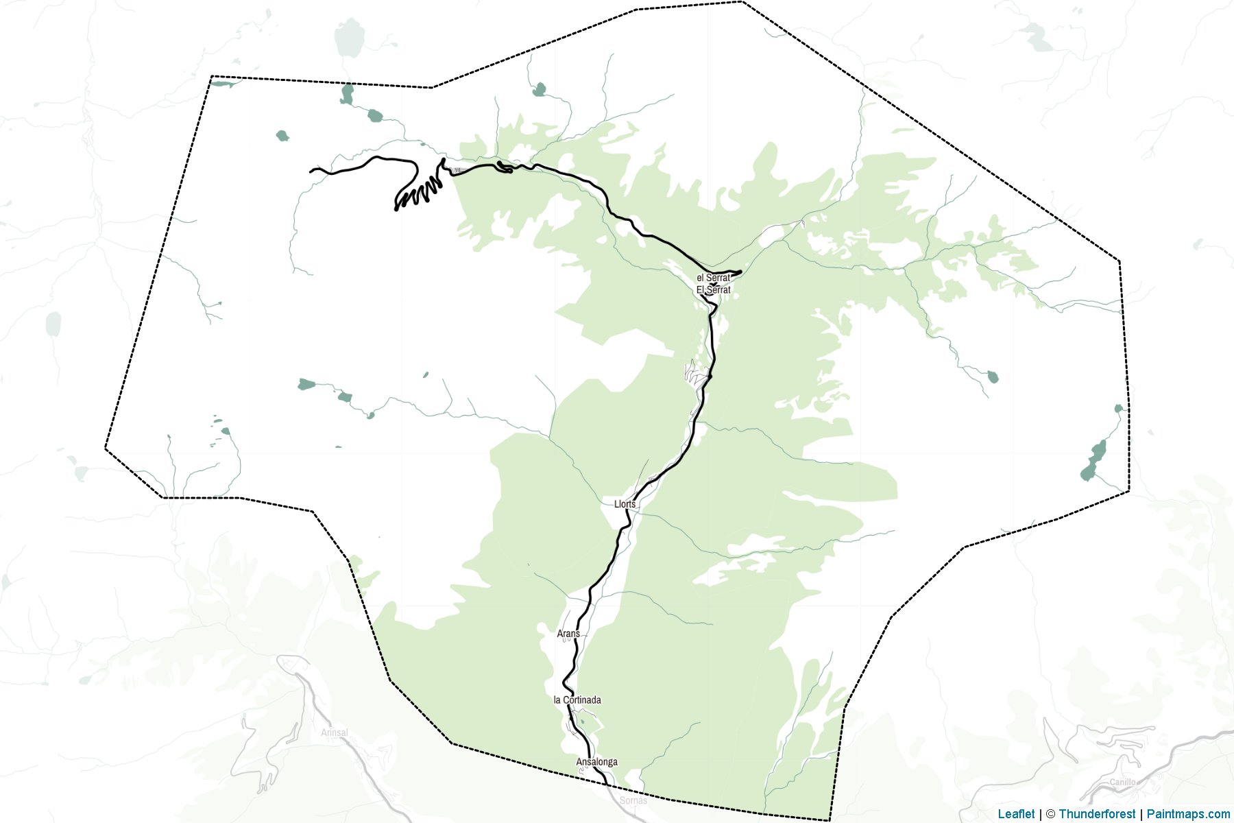 Ordino (Andorra) Map Cropping Samples-2