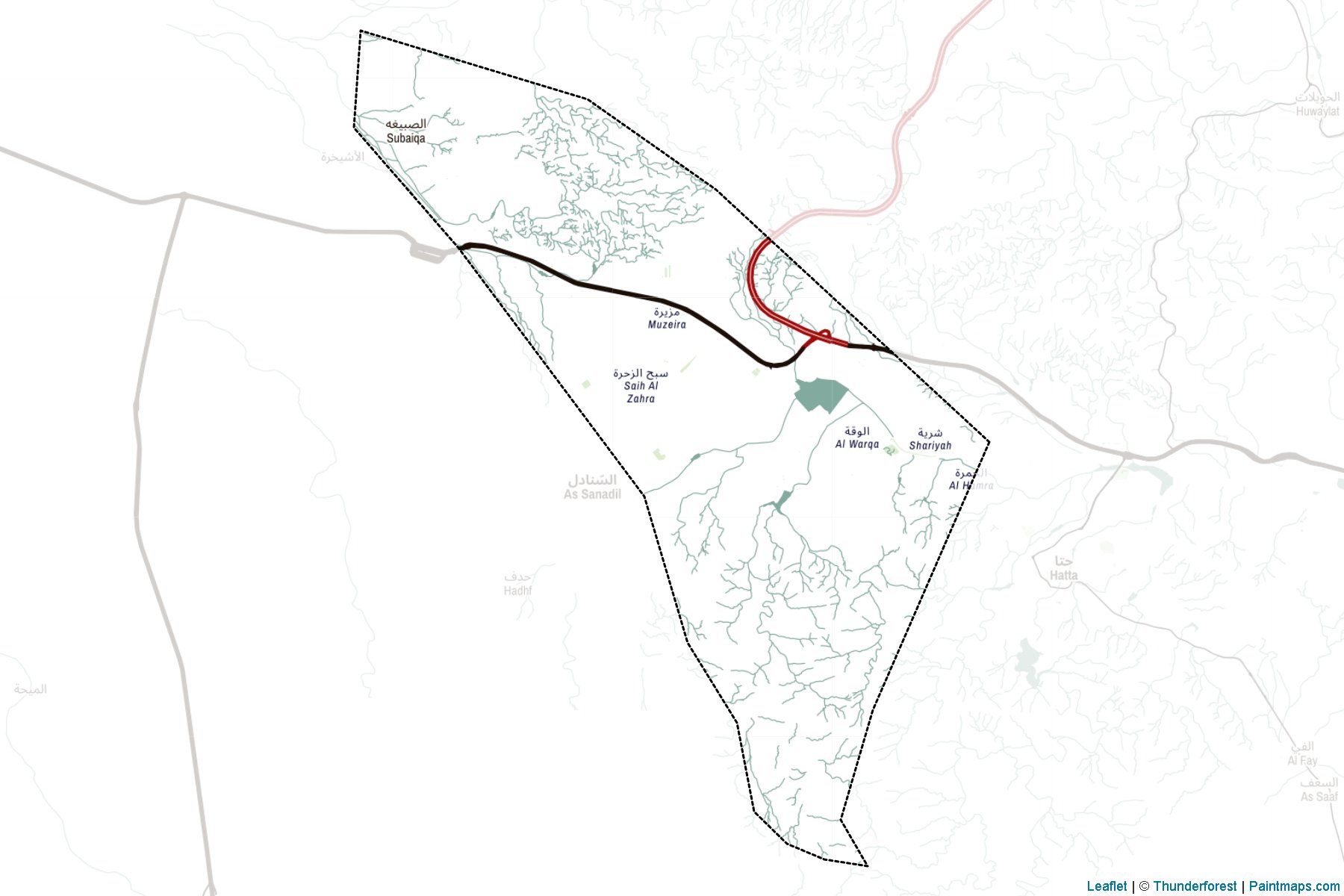 Muestras de recorte de mapas Neutral Zone (Emiratos Árabes Unidos)-2