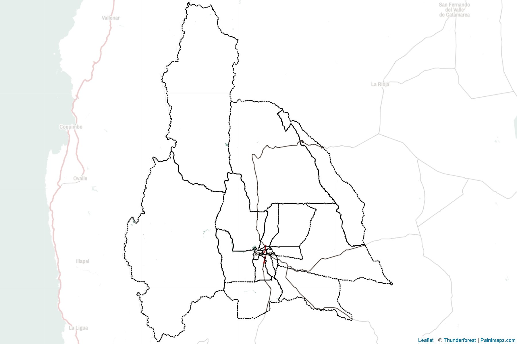 San Juan Province (Argentina) Map Cropping Samples-2