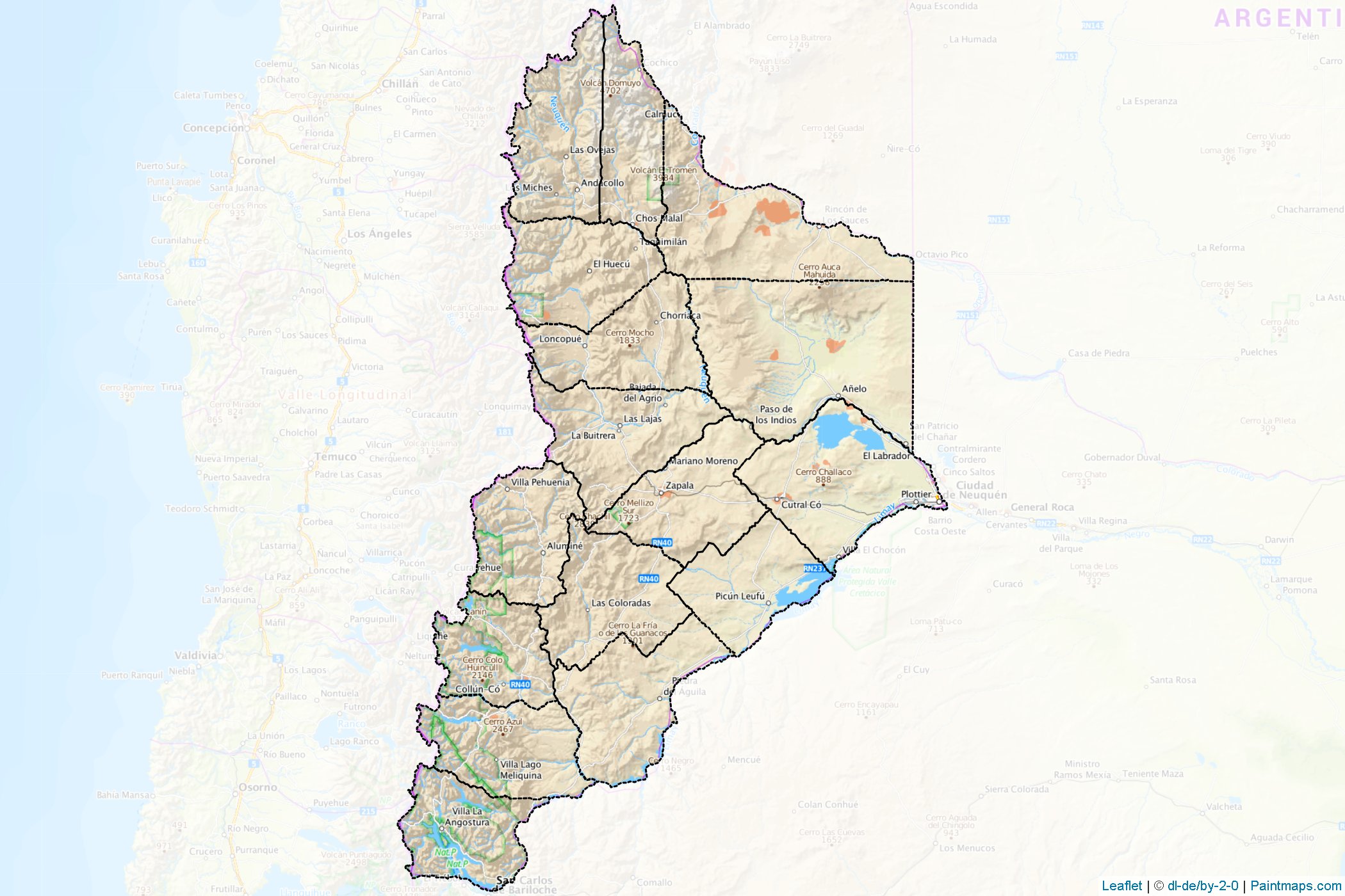 Neuquen (Argentina) Map Cropping Samples-1