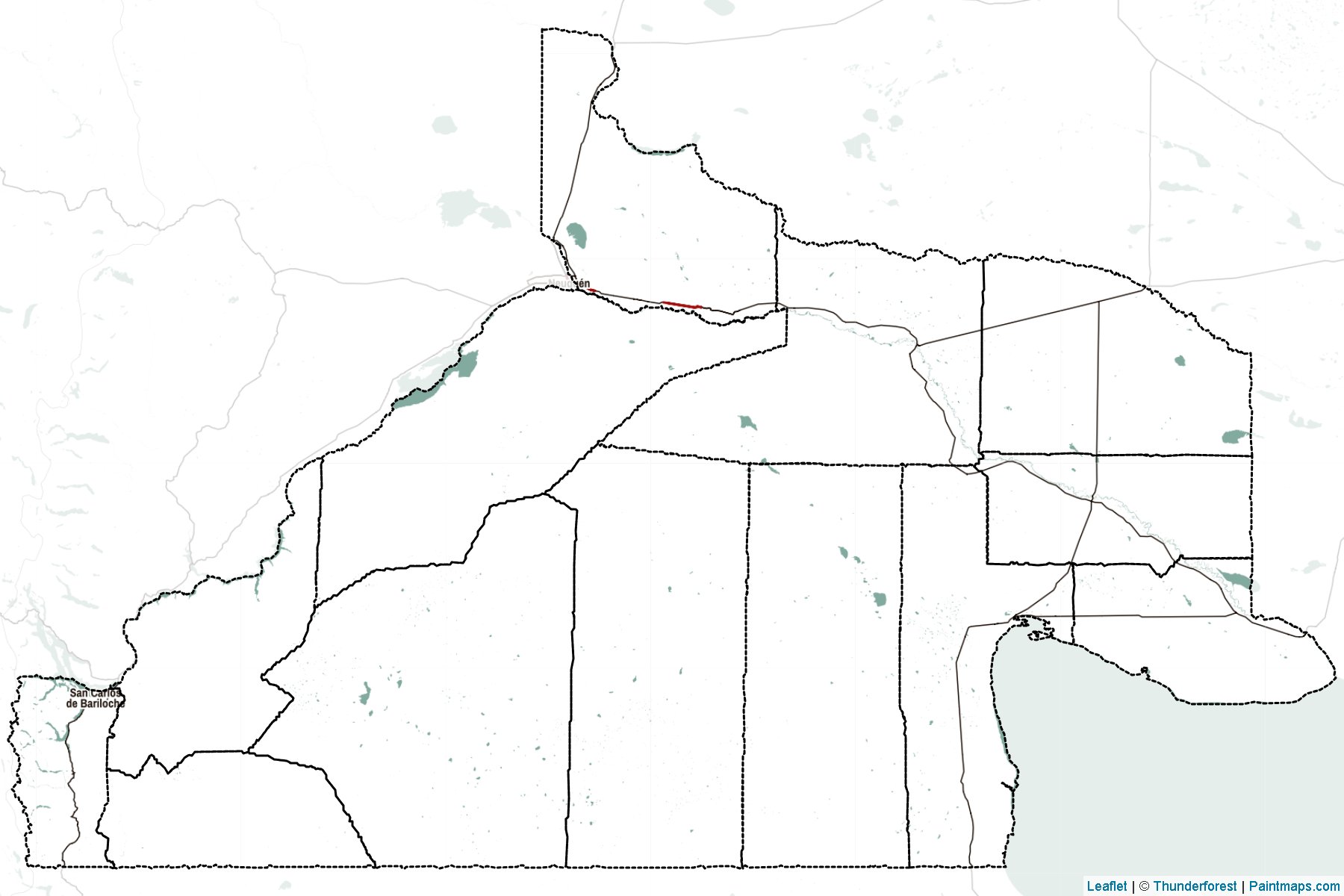 Rio Negro (Argentina) Map Cropping Samples-2