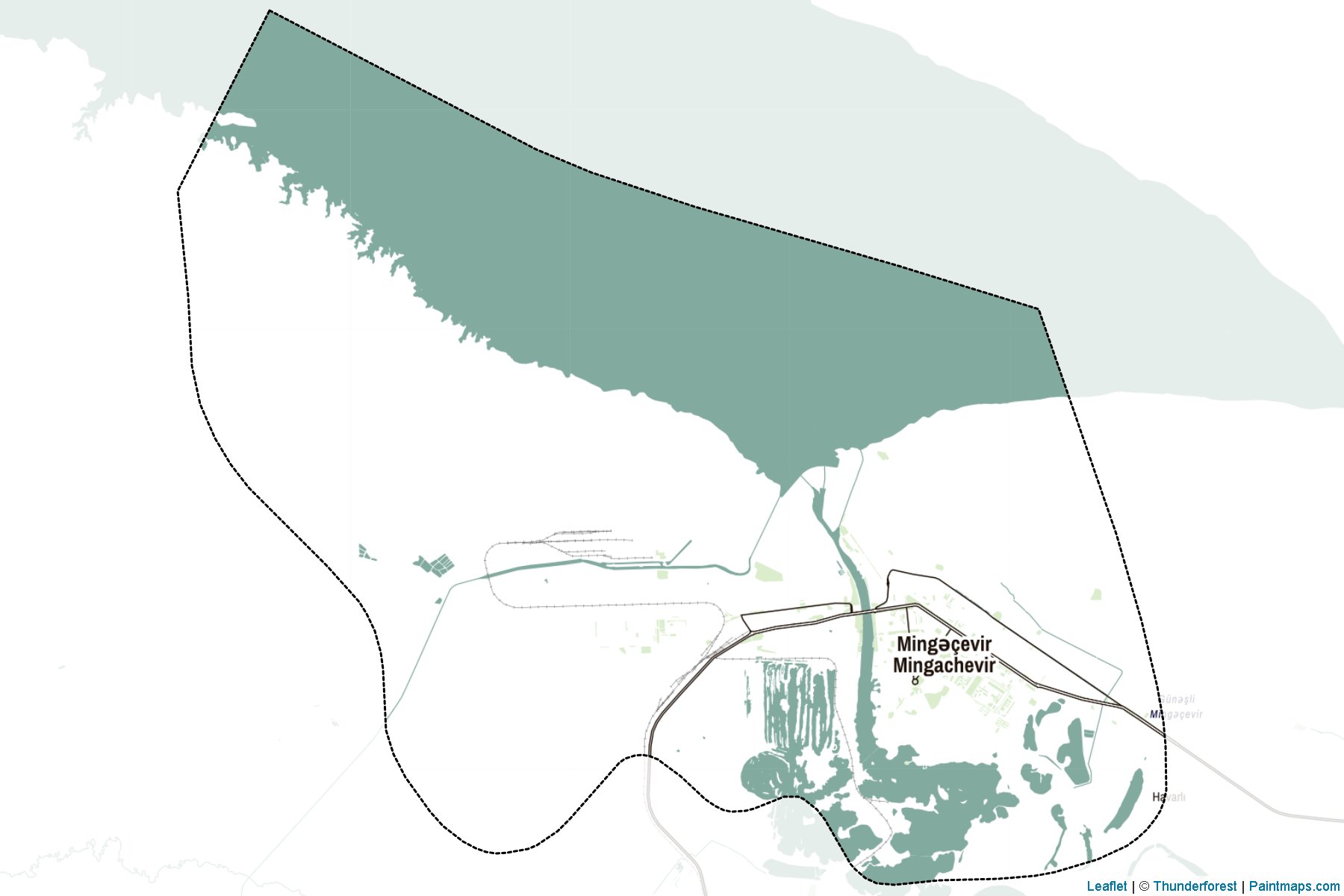 Mingacevir (Aran) Map Cropping Samples-2