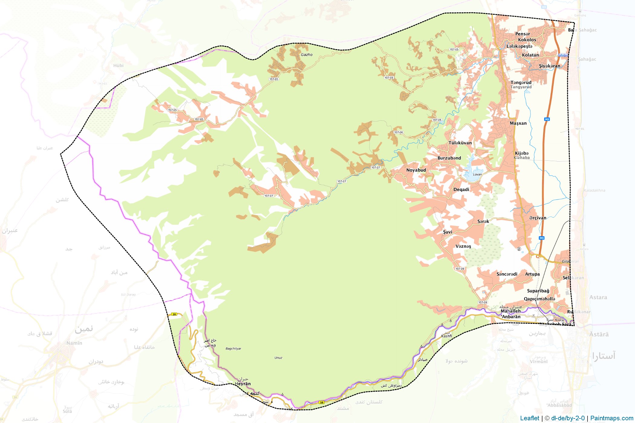 Astara (Lankaran) Map Cropping Samples-1