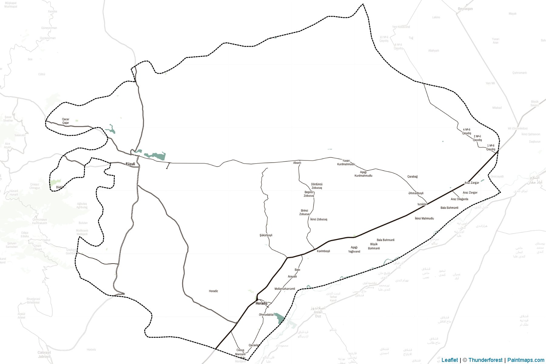 Muestras de recorte de mapas Füzuli (Yukhari Garabakh)-2