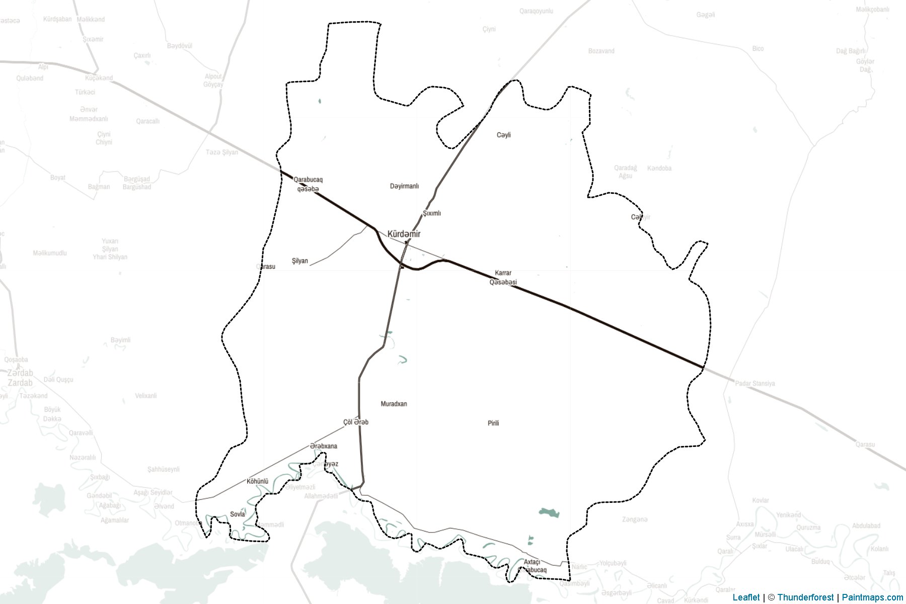 Kurdamir (Aran) Map Cropping Samples-2