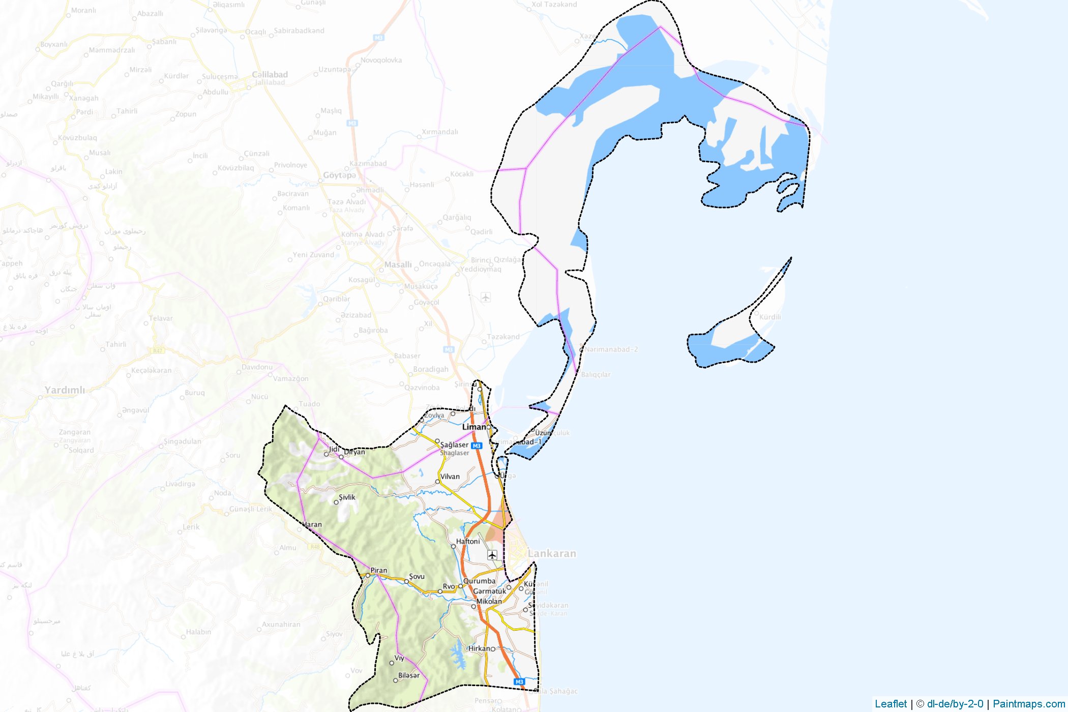 Lankaran (Lankaran) Map Cropping Samples-1