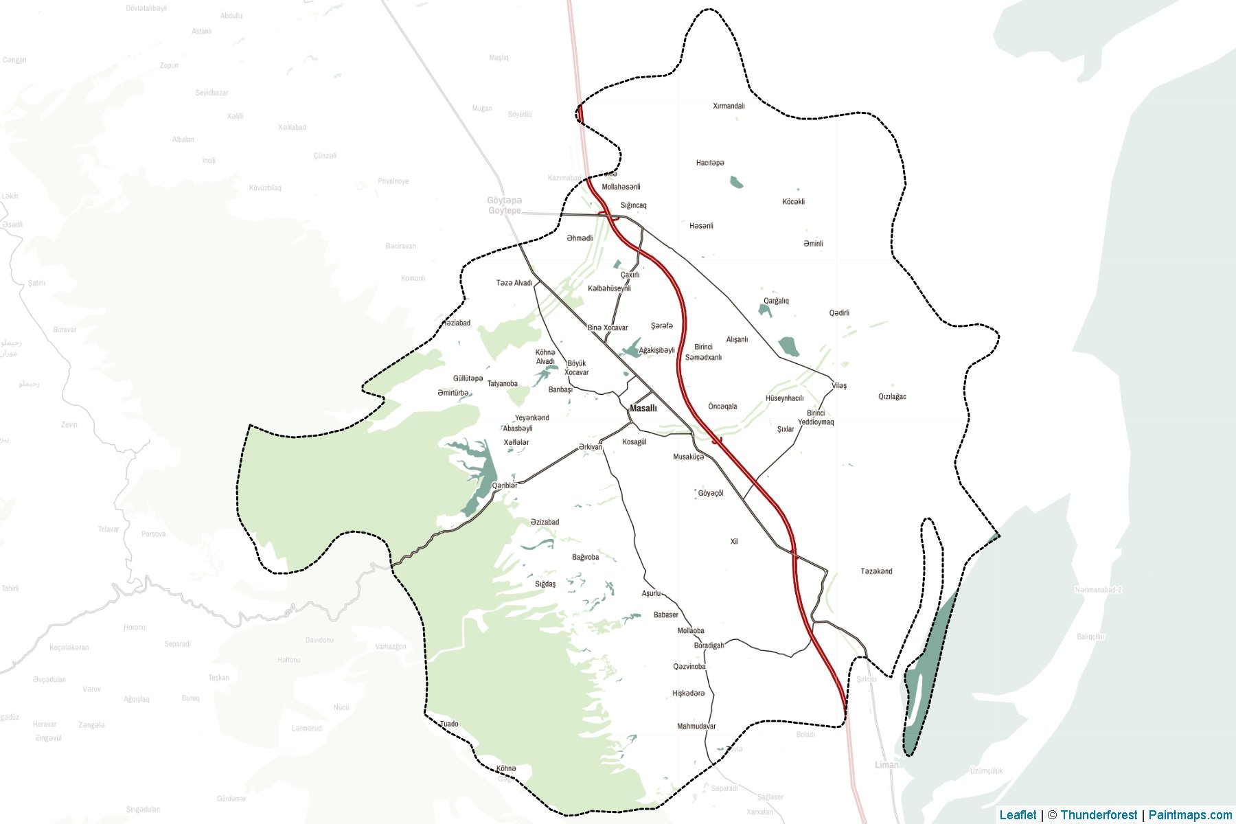 Masalli (Lankaran) Map Cropping Samples-2