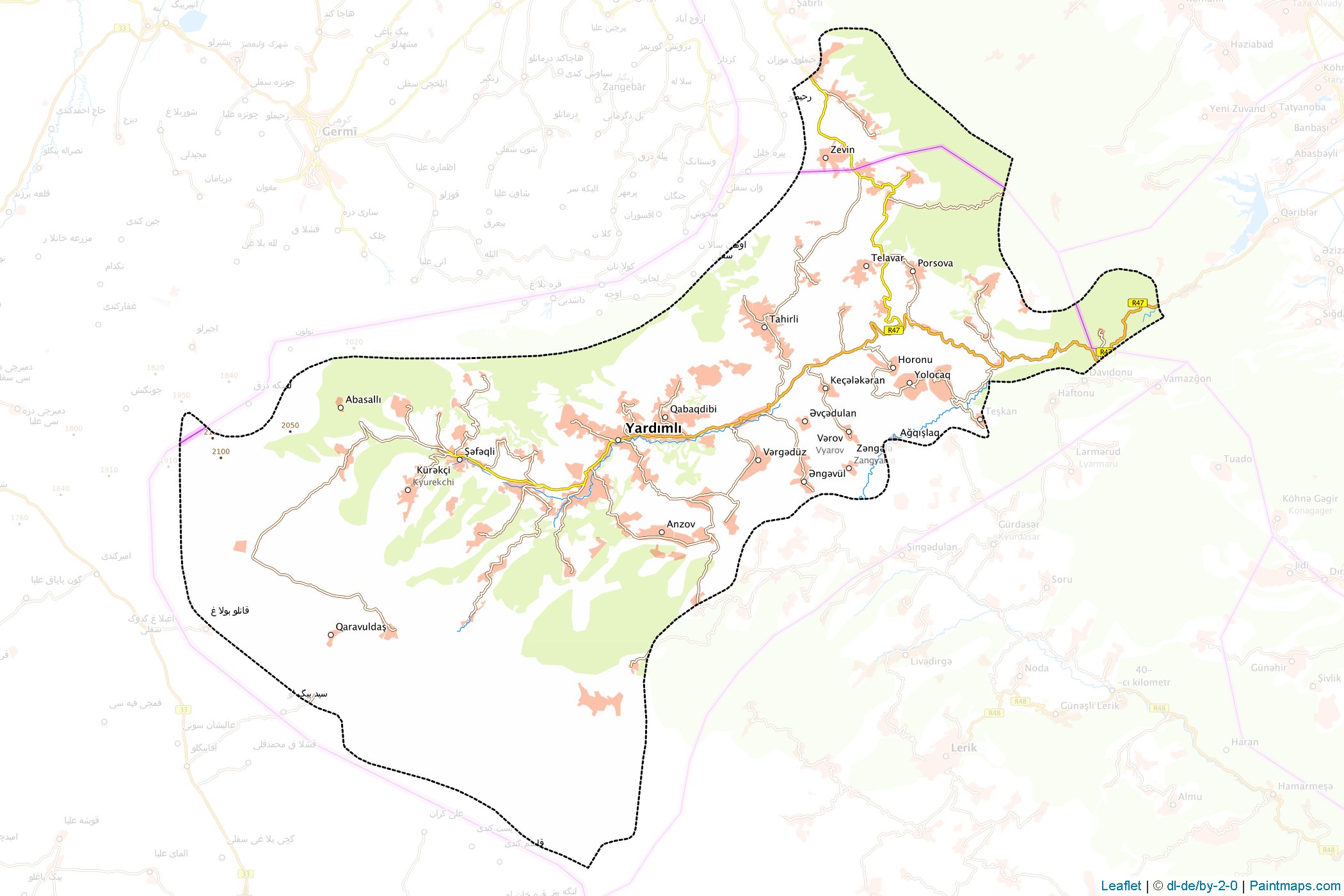 Yardimli (Lankaran) Map Cropping Samples-1