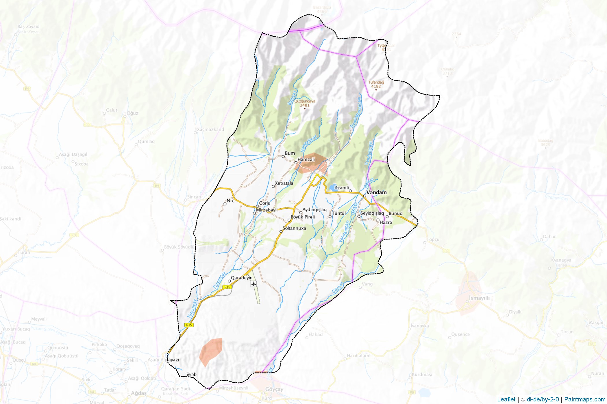 Qabala (Shaki-Zaqatala) Map Cropping Samples-1