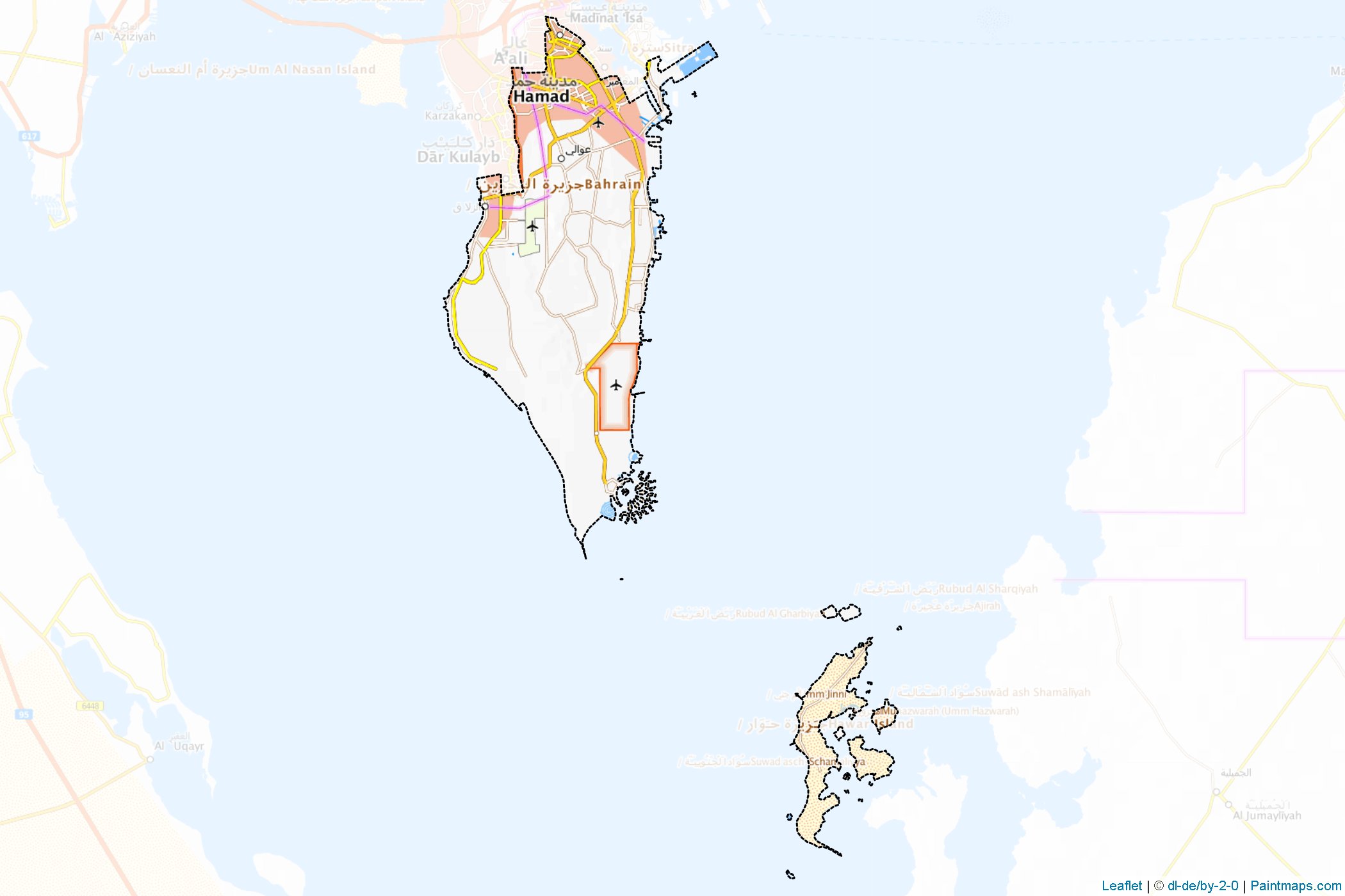 Southern (Bahrain) Map Cropping Samples-1