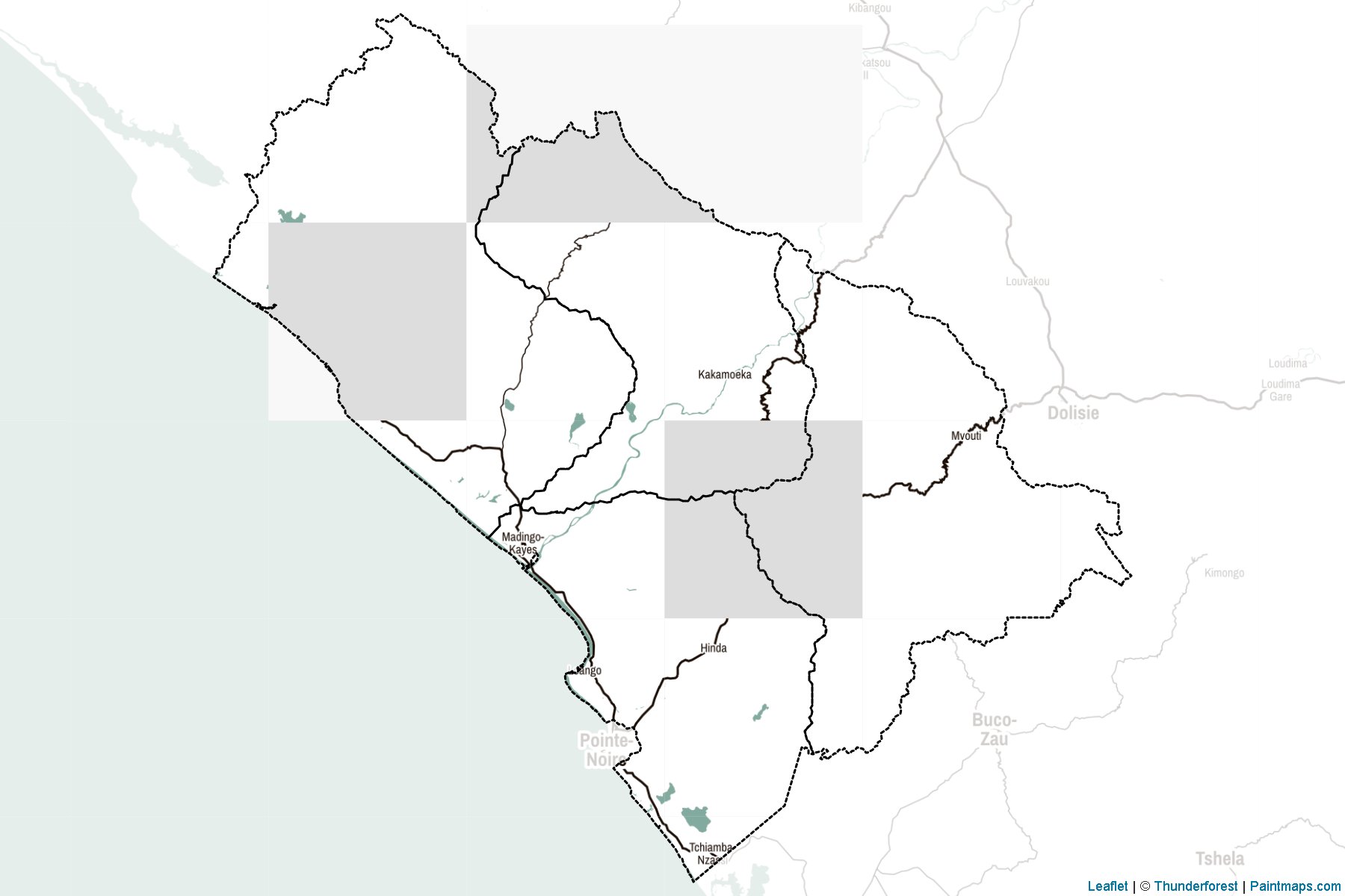 Muestras de recorte de mapas Kouilou (Congo)-2