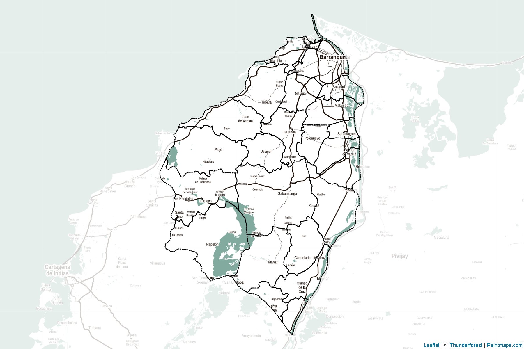 Muestras de recorte de mapas Atlántico (Colombia)-2